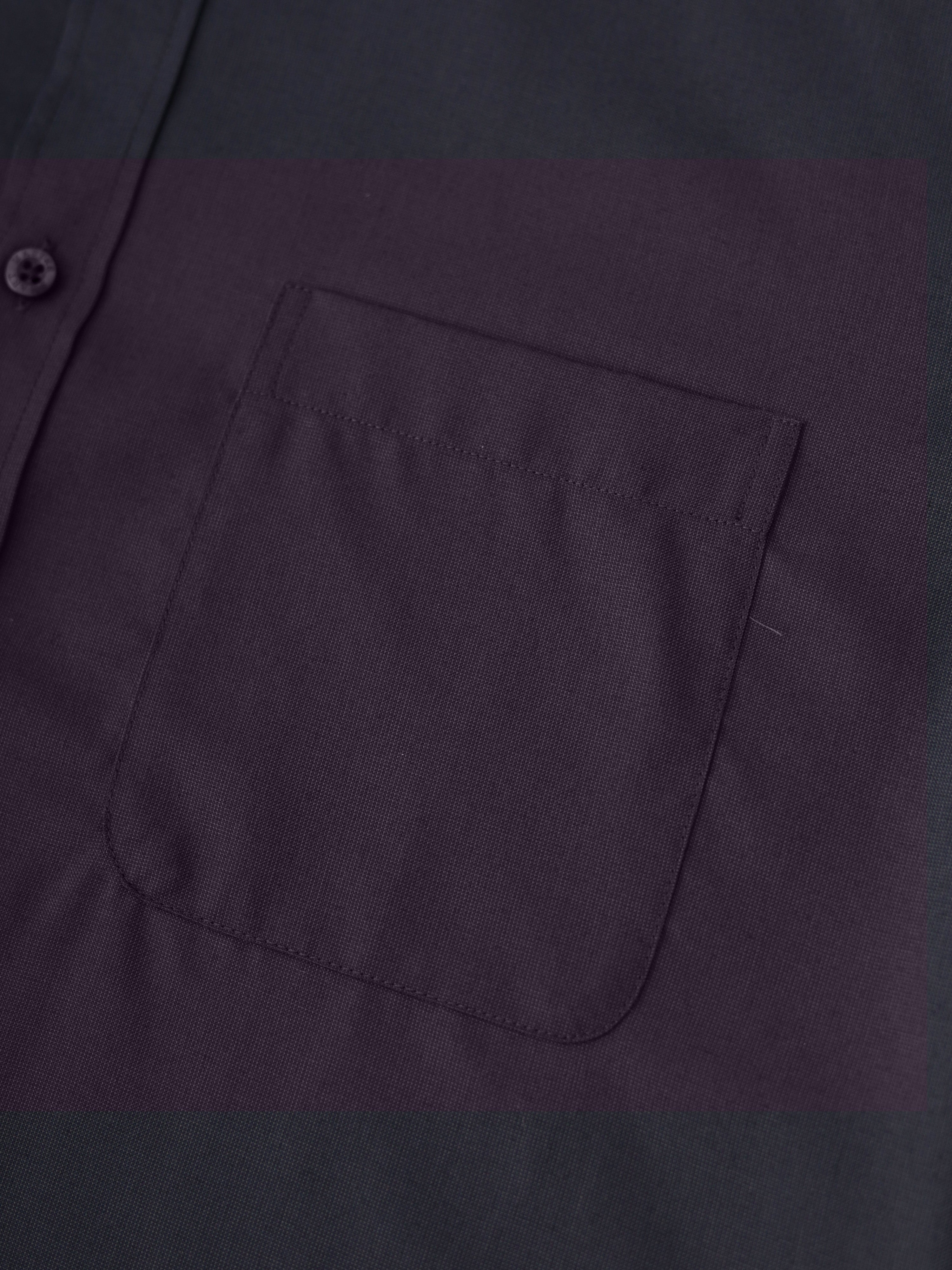 Charcoal Cotton Formal Shirt Regular Fit