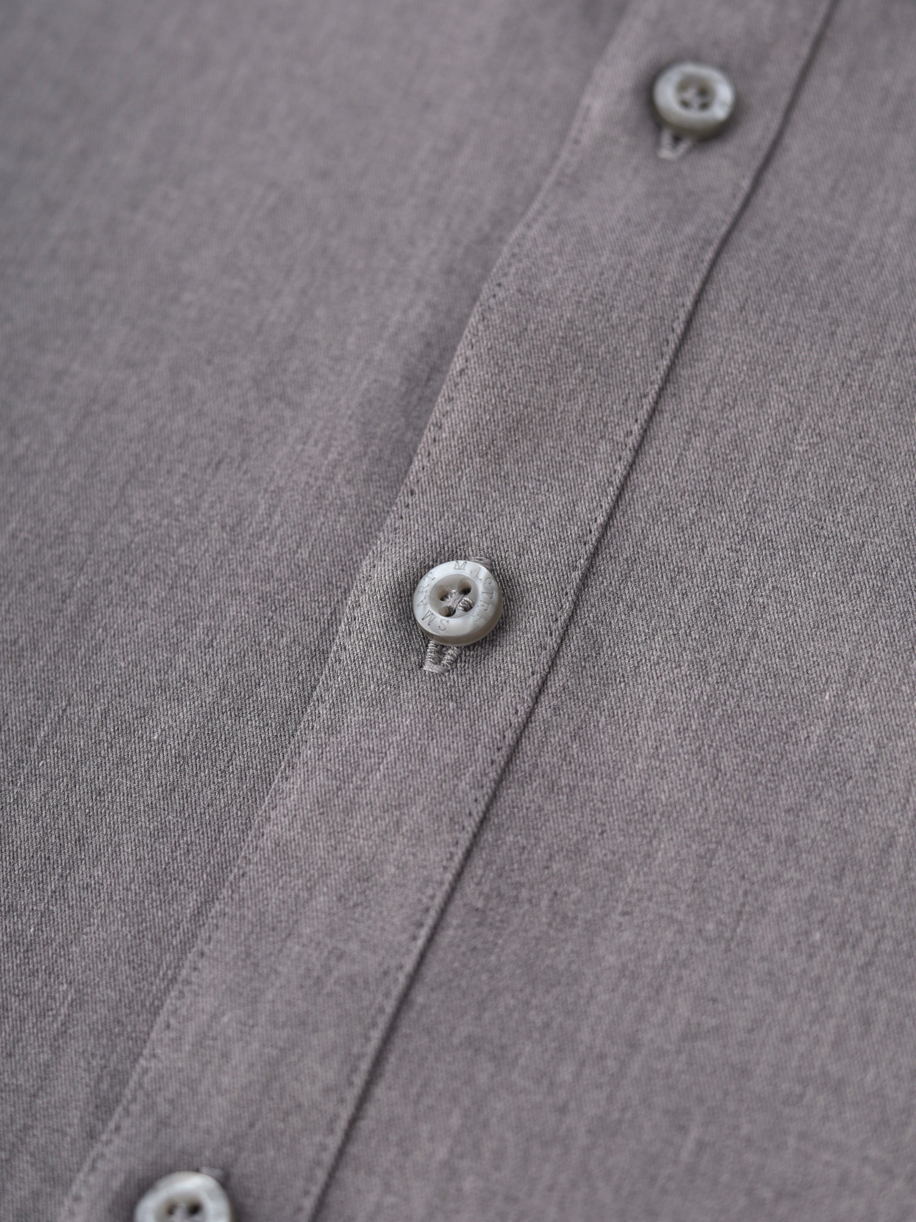 Slim Fit Formal Shirt Grey