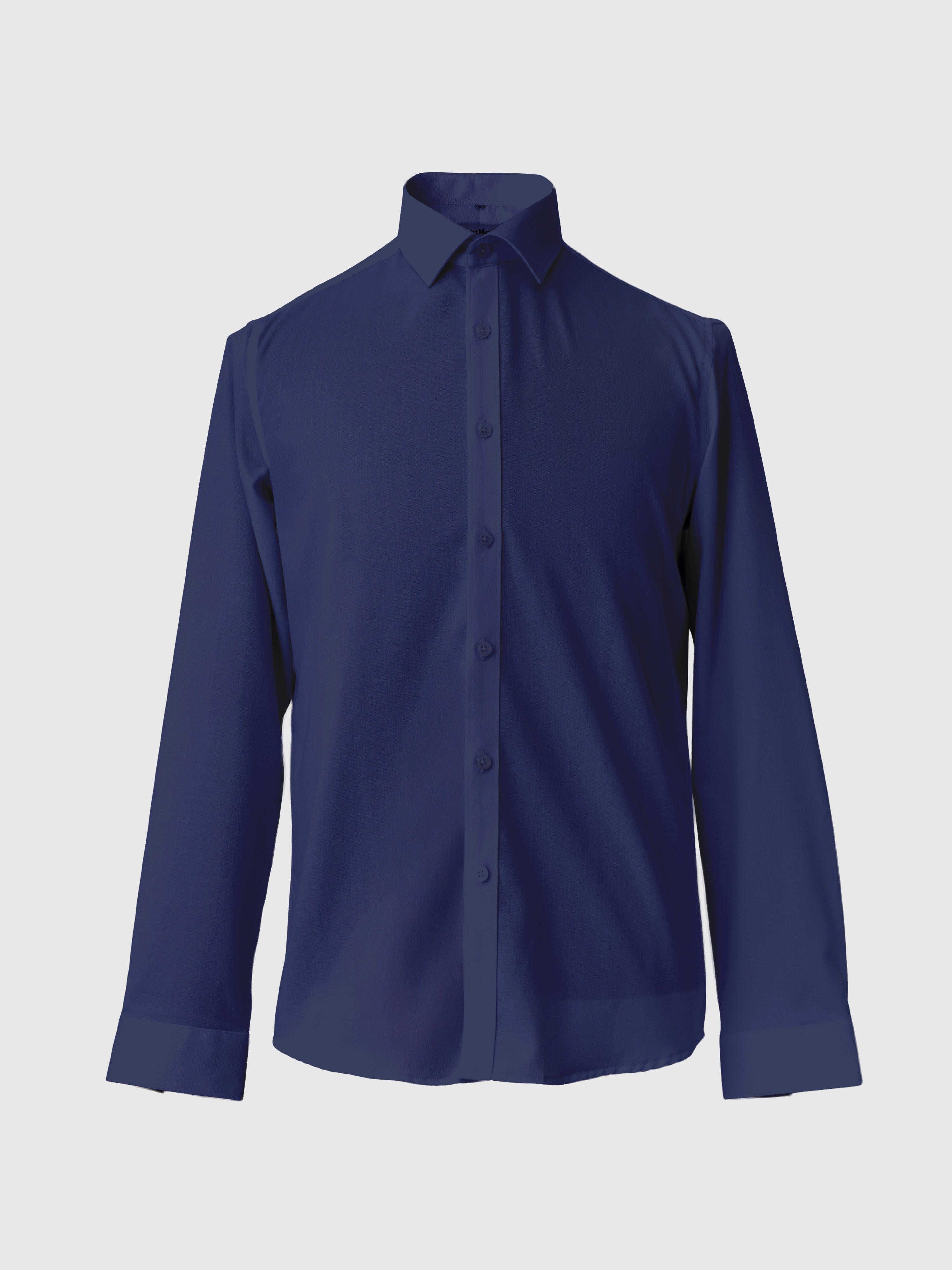 Classic Skinny Fit Shirt Navy