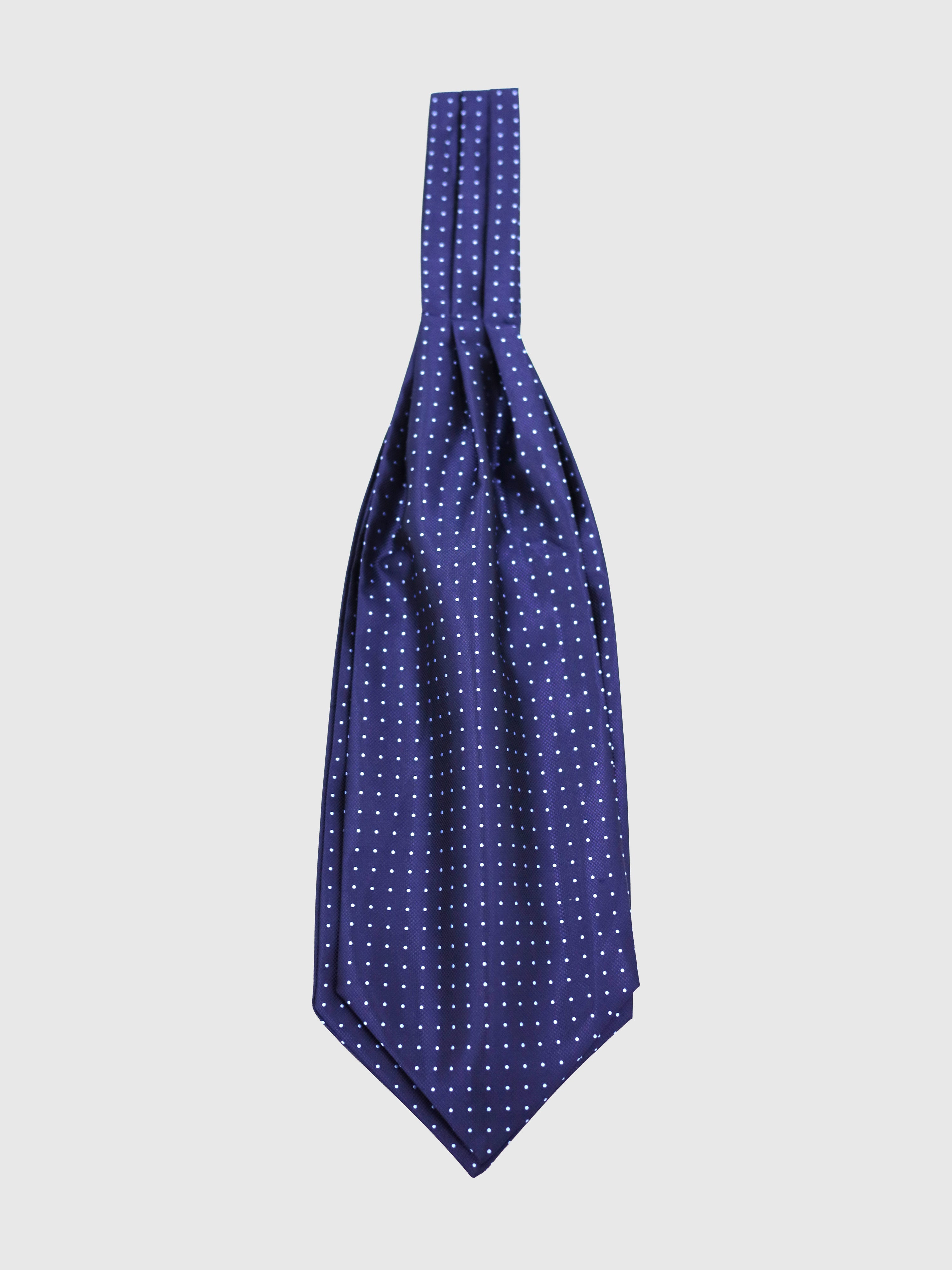 Ascot Tie Polka-dot Blue