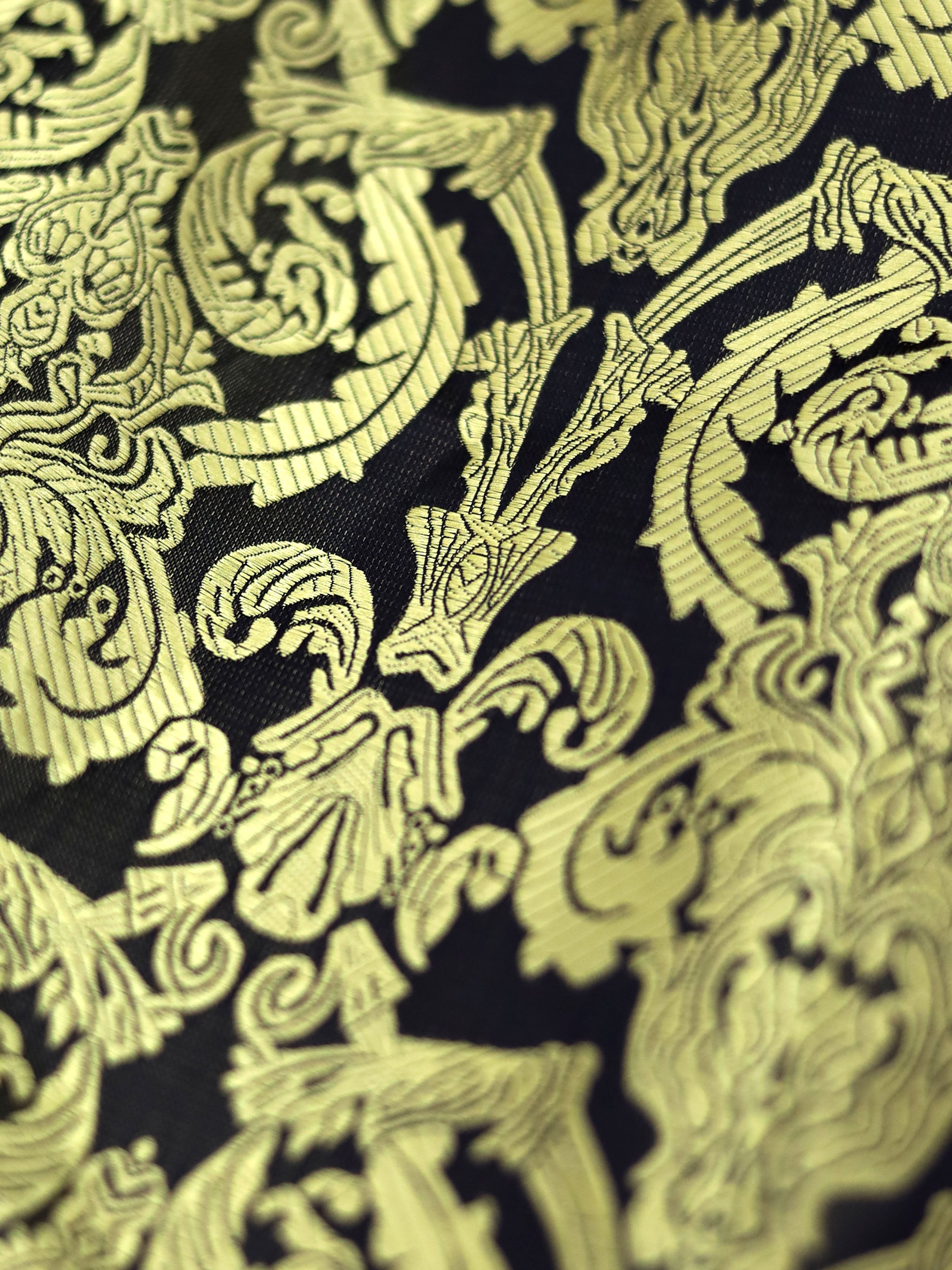 Ascot Tie Damask Champagne