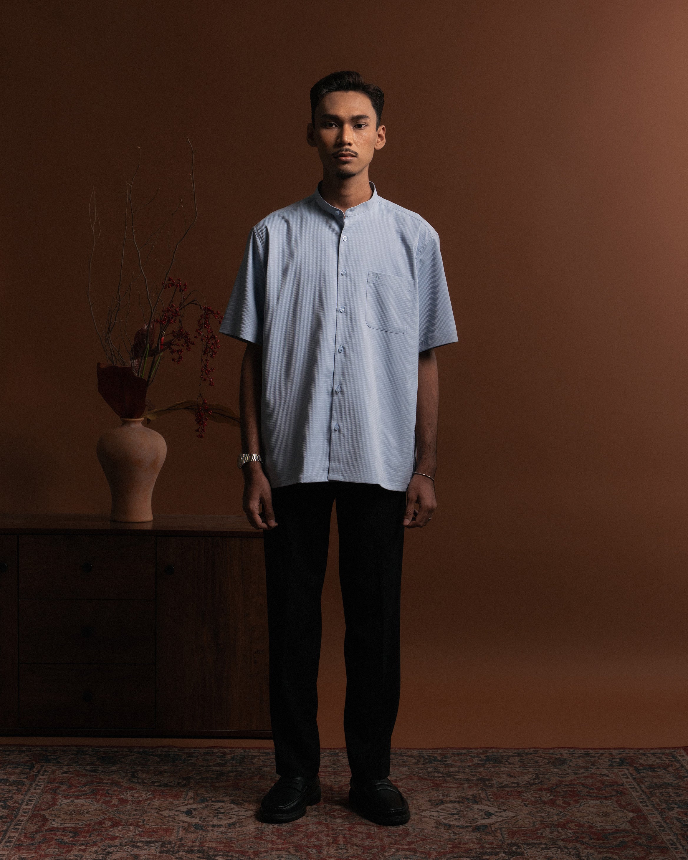 Waffle Kurta Shirt