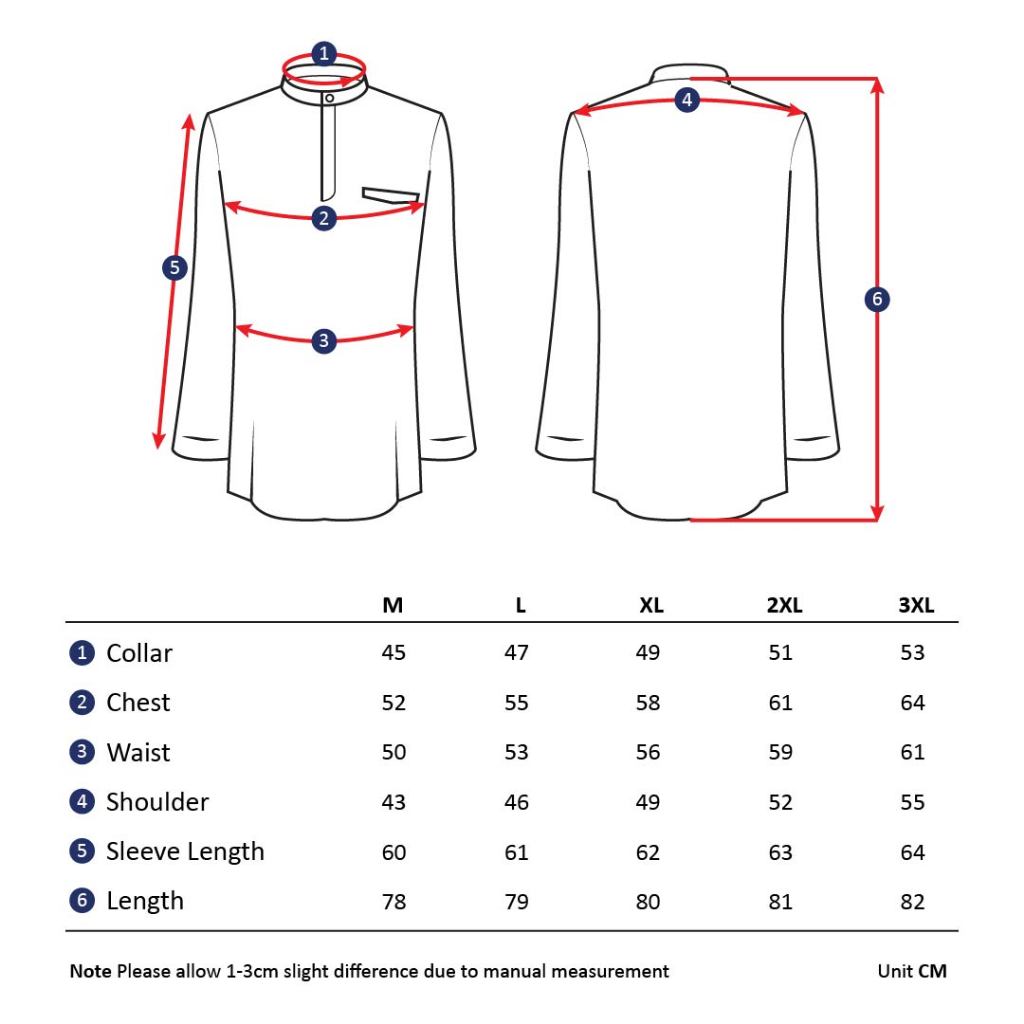 SmartMaster Furnette Kurta (Raya Collection) 3 Colour
