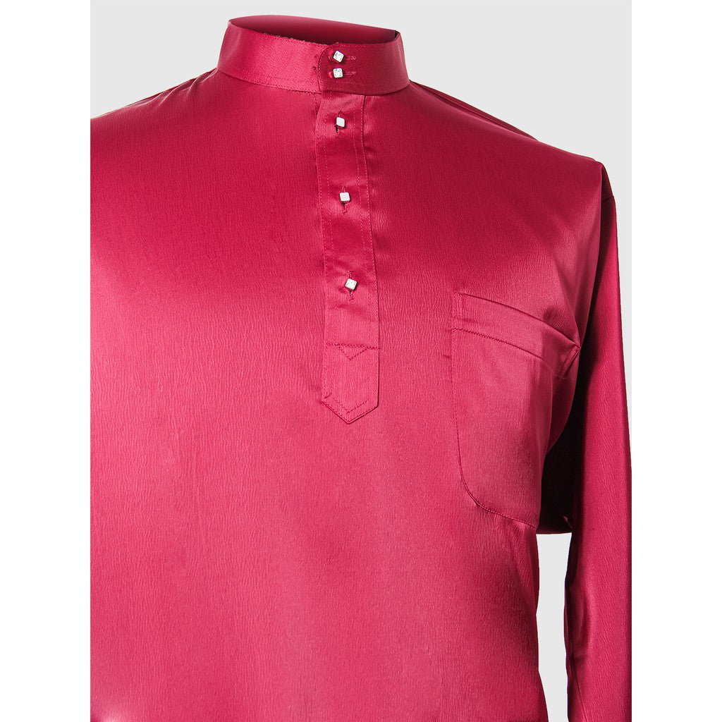 SmartMaster Simple Plain 5 Button Baju Melayu