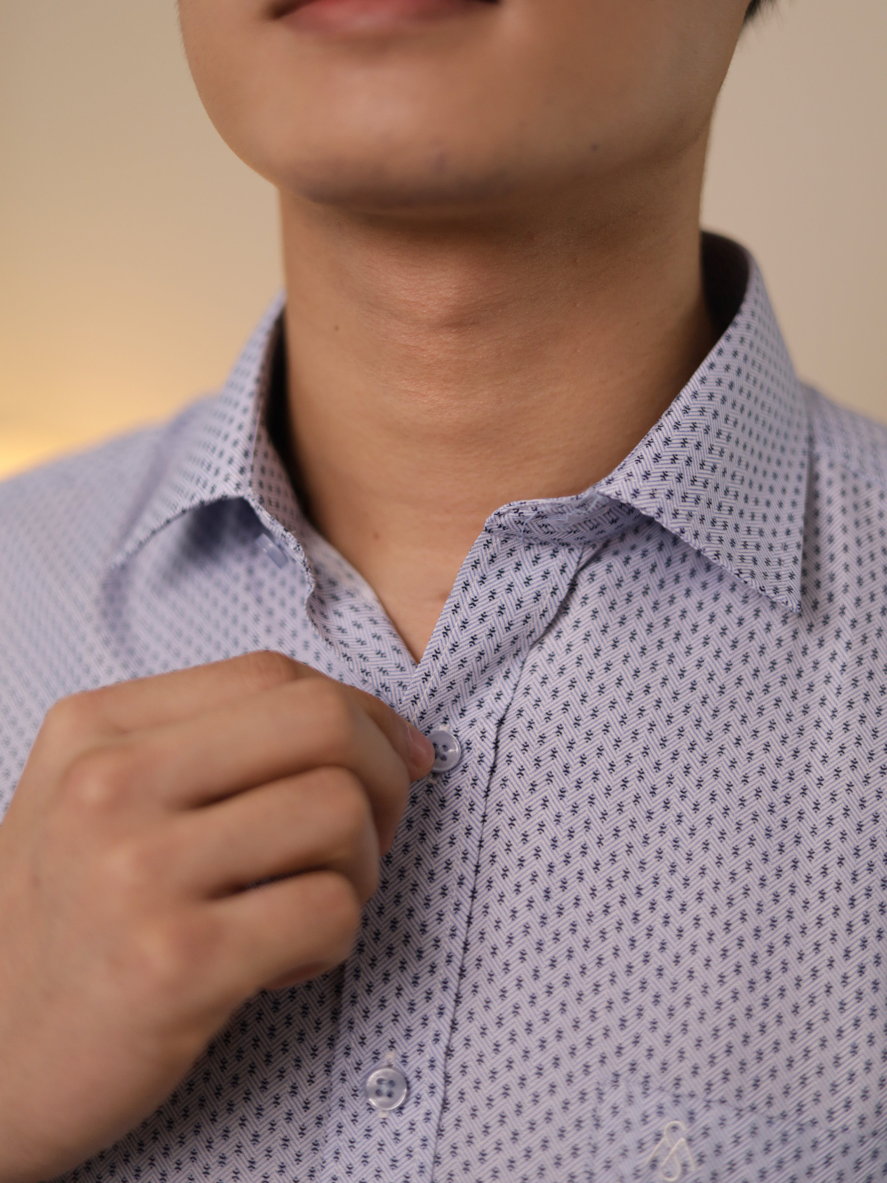 Herringrid Light Blue Casual Shirt