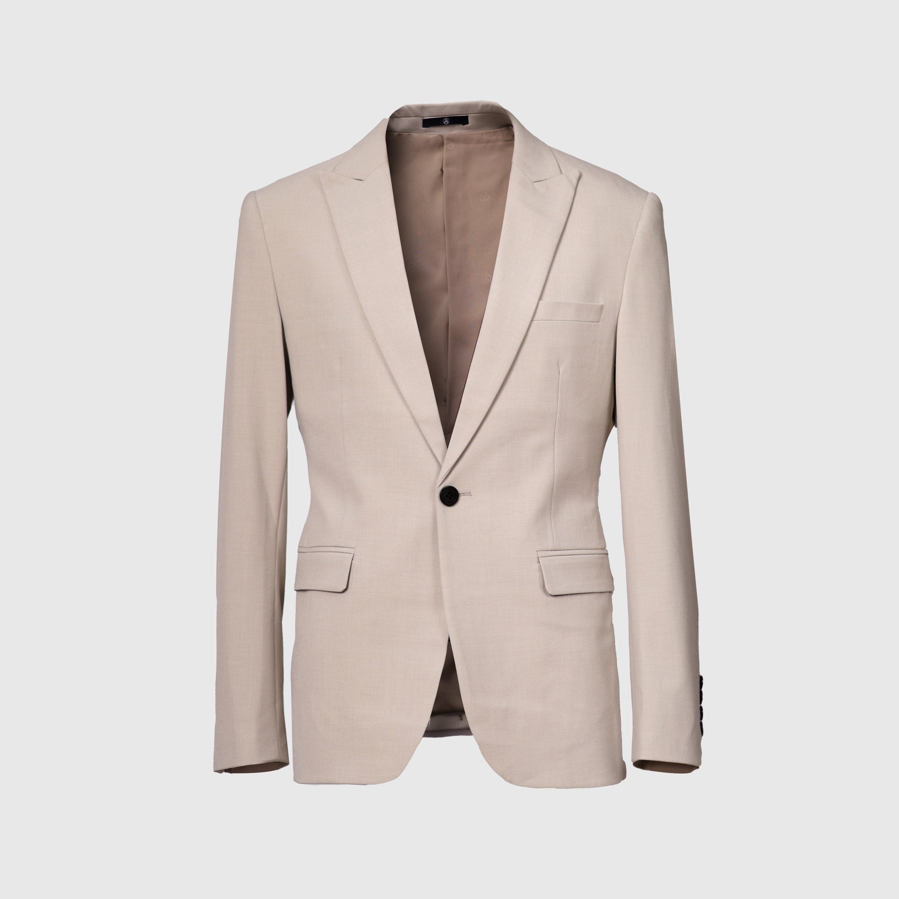 Peak Lapel Skinny Fit Formal Suit