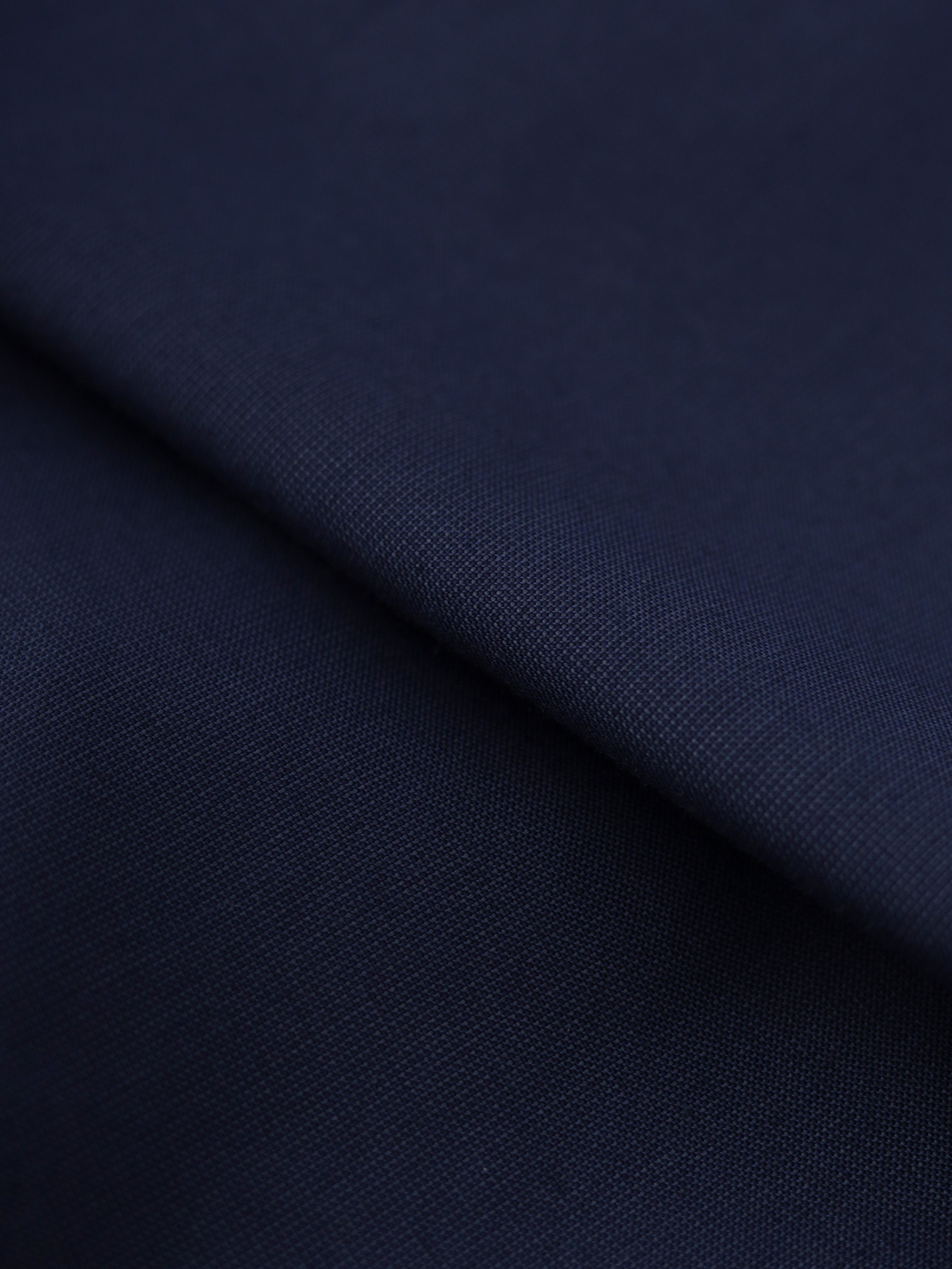 Navy Cotton Formal Shirt Regular Fit