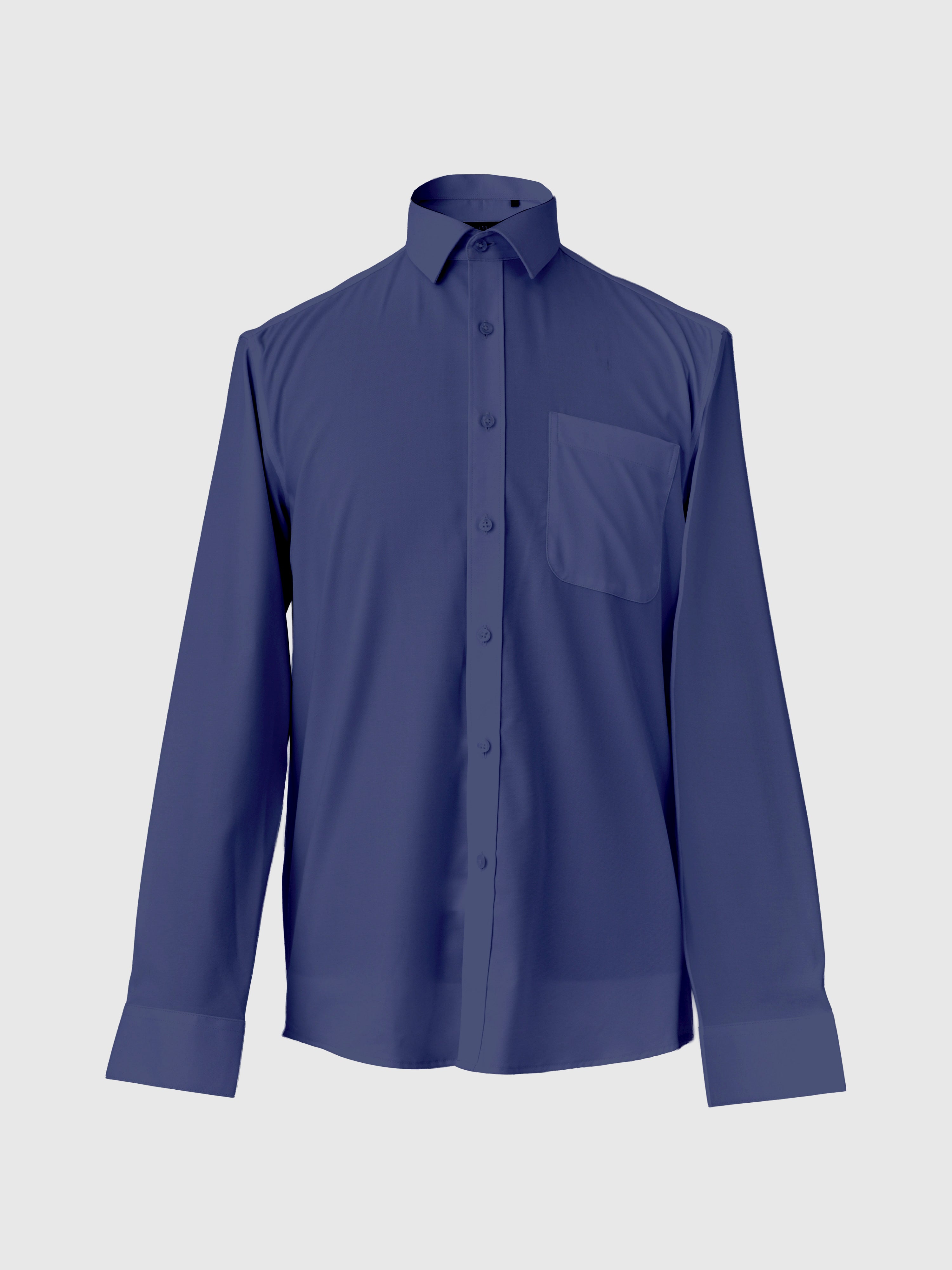 Regular Fit Formal Shirt Navy
