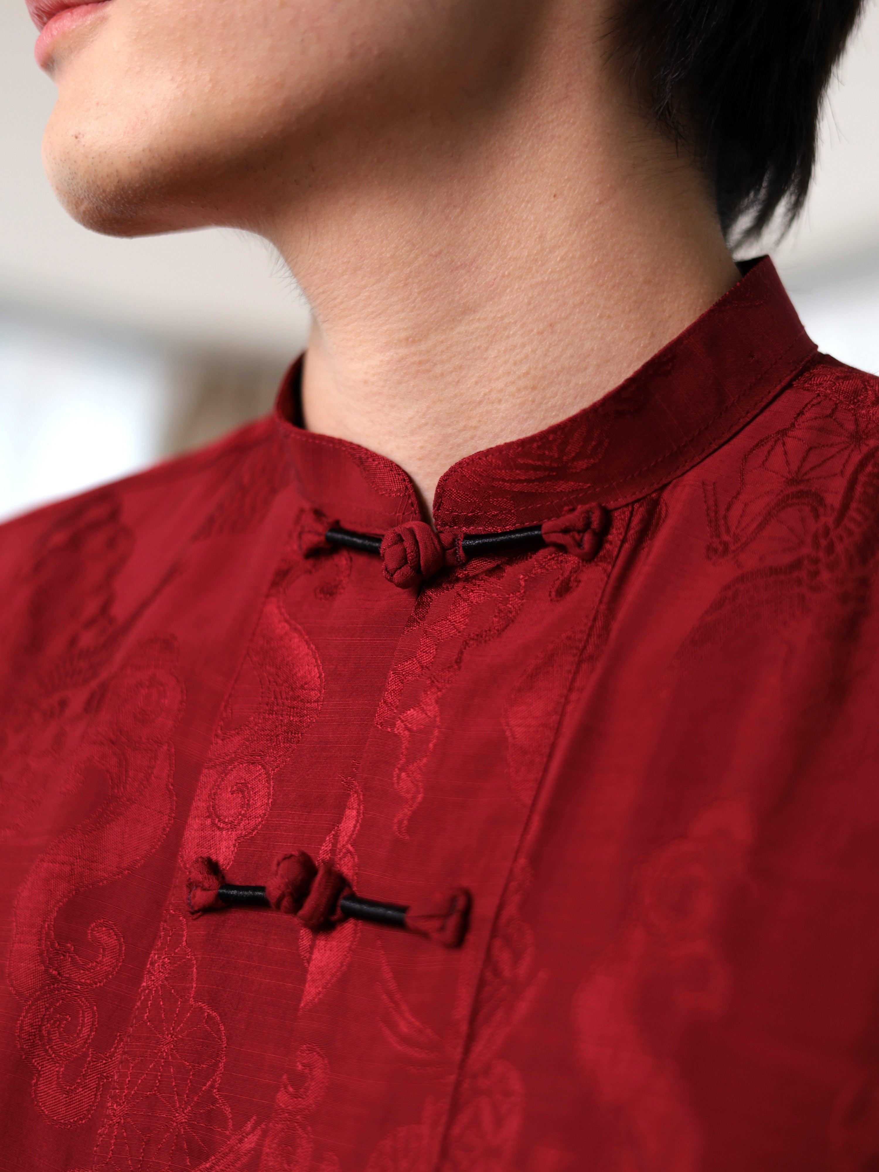 Dragoncade Tang Shirt in Red