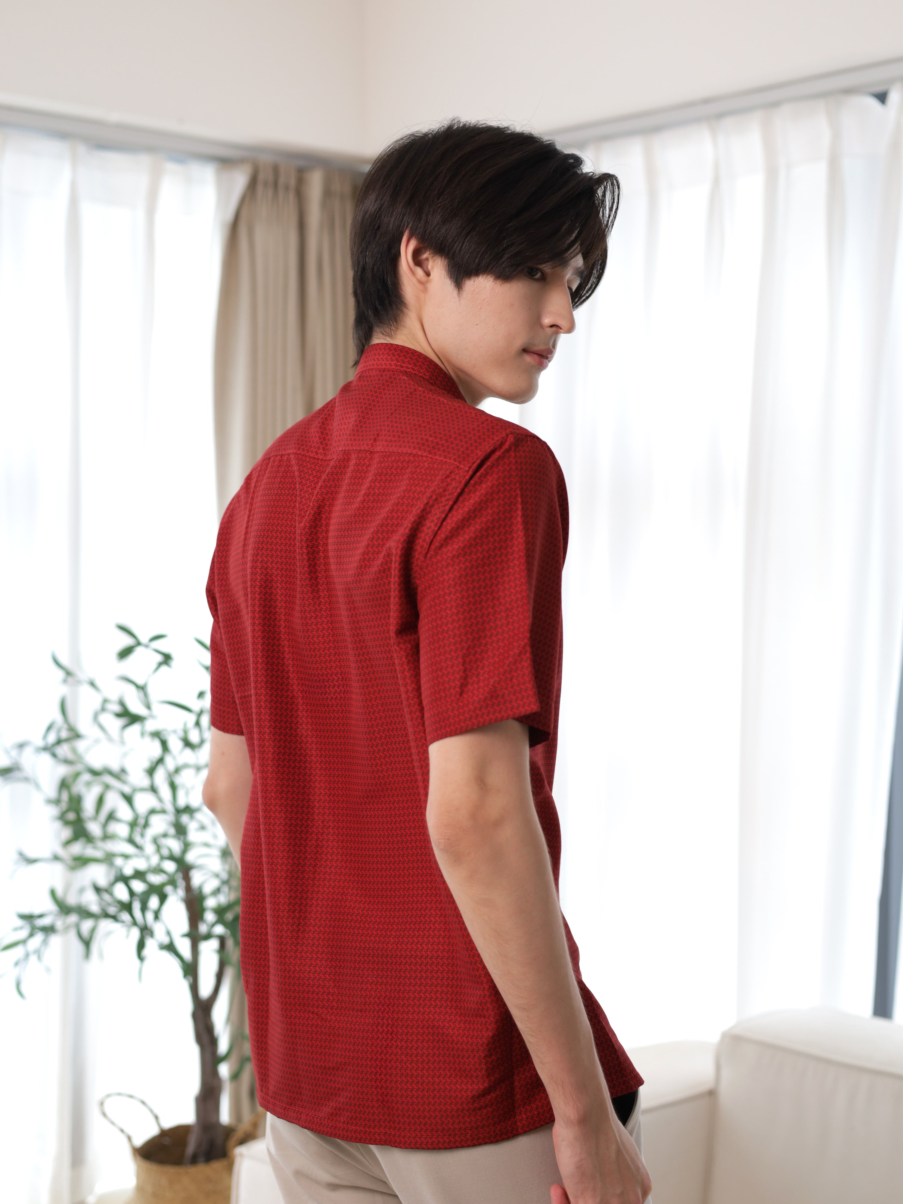 Meander Red Tang Shirt