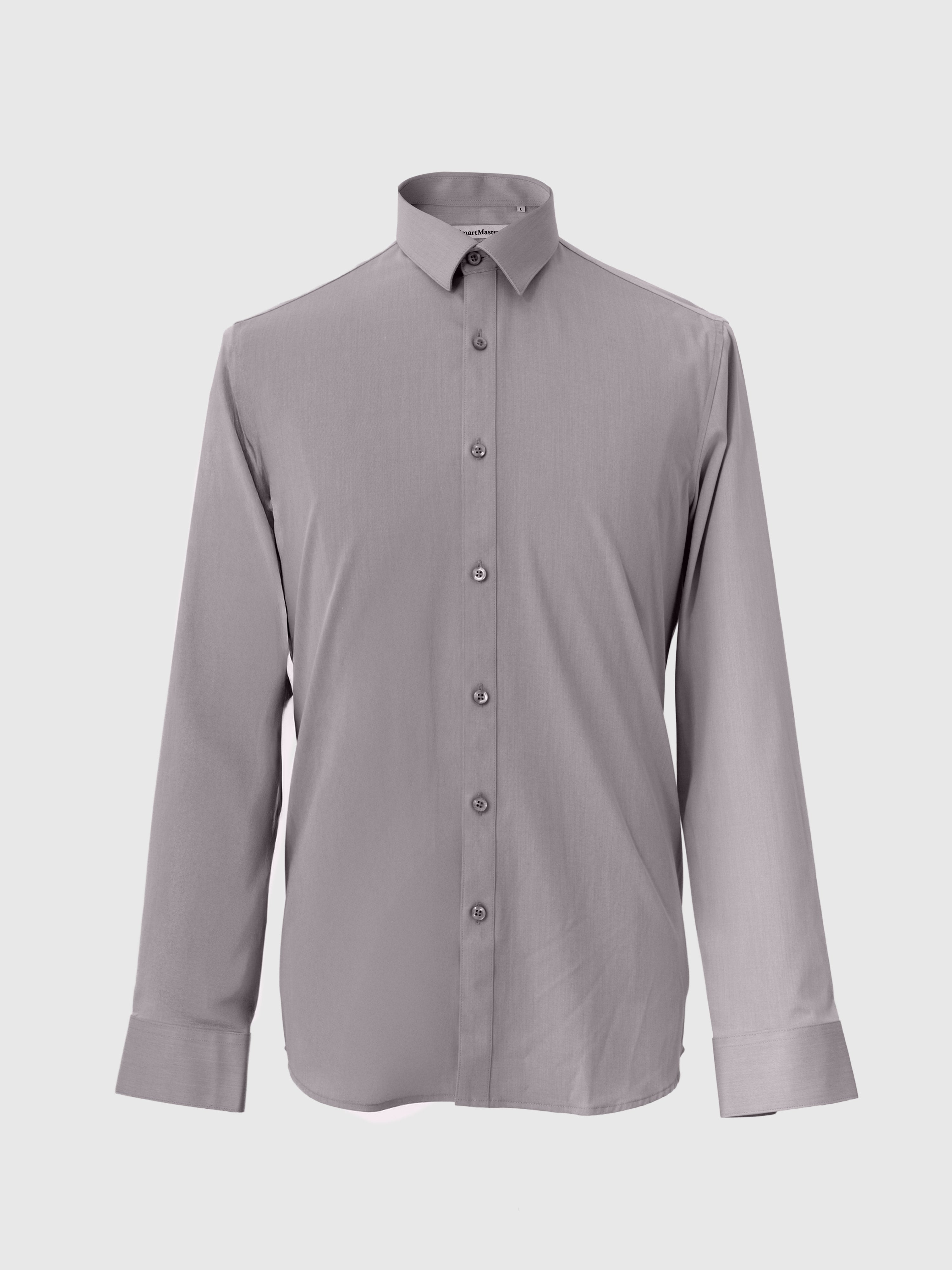 Slim Fit Formal Shirt Grey
