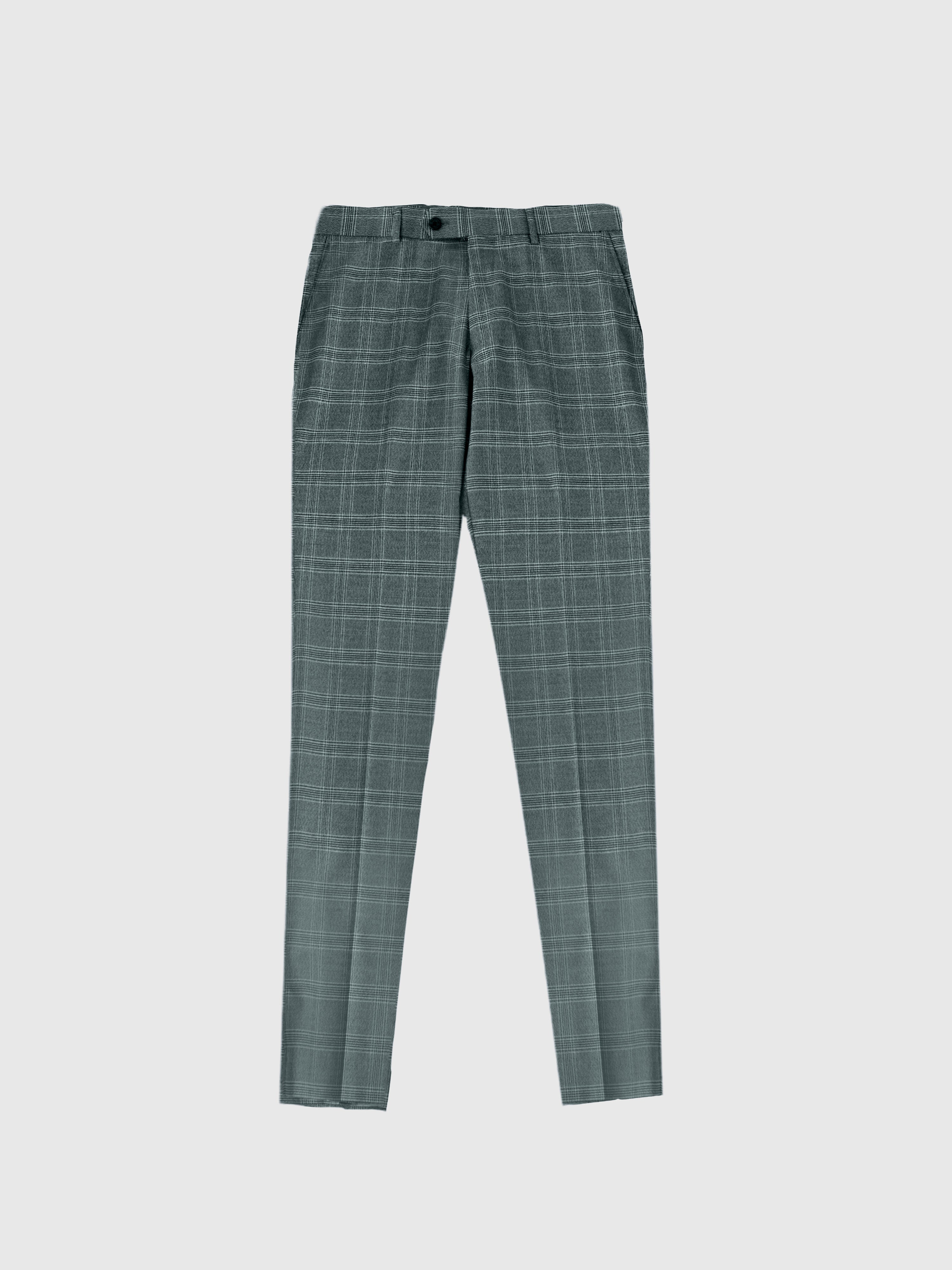 Checkered Trousers Grey