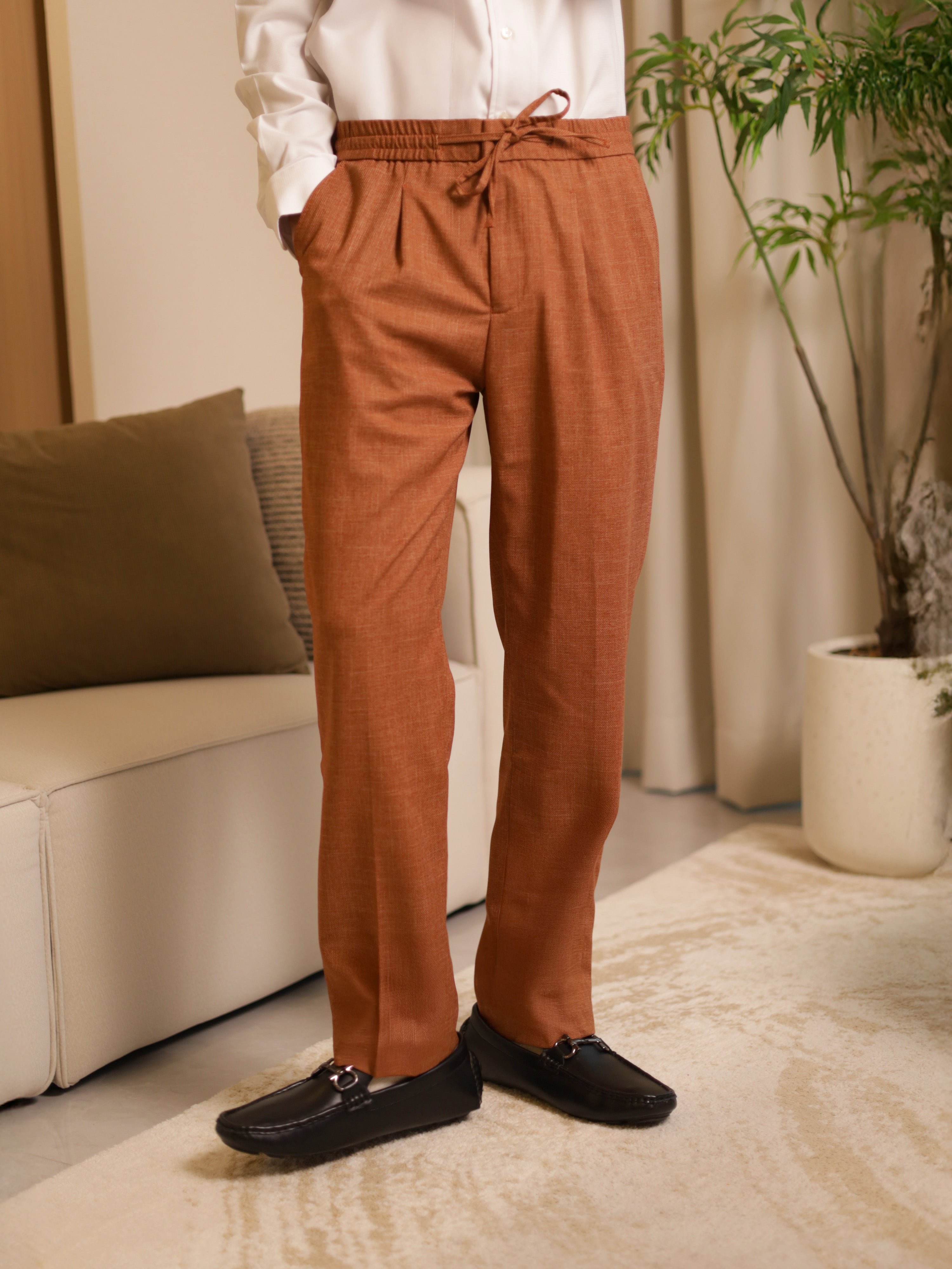 Neapolitan Trousers in Brown