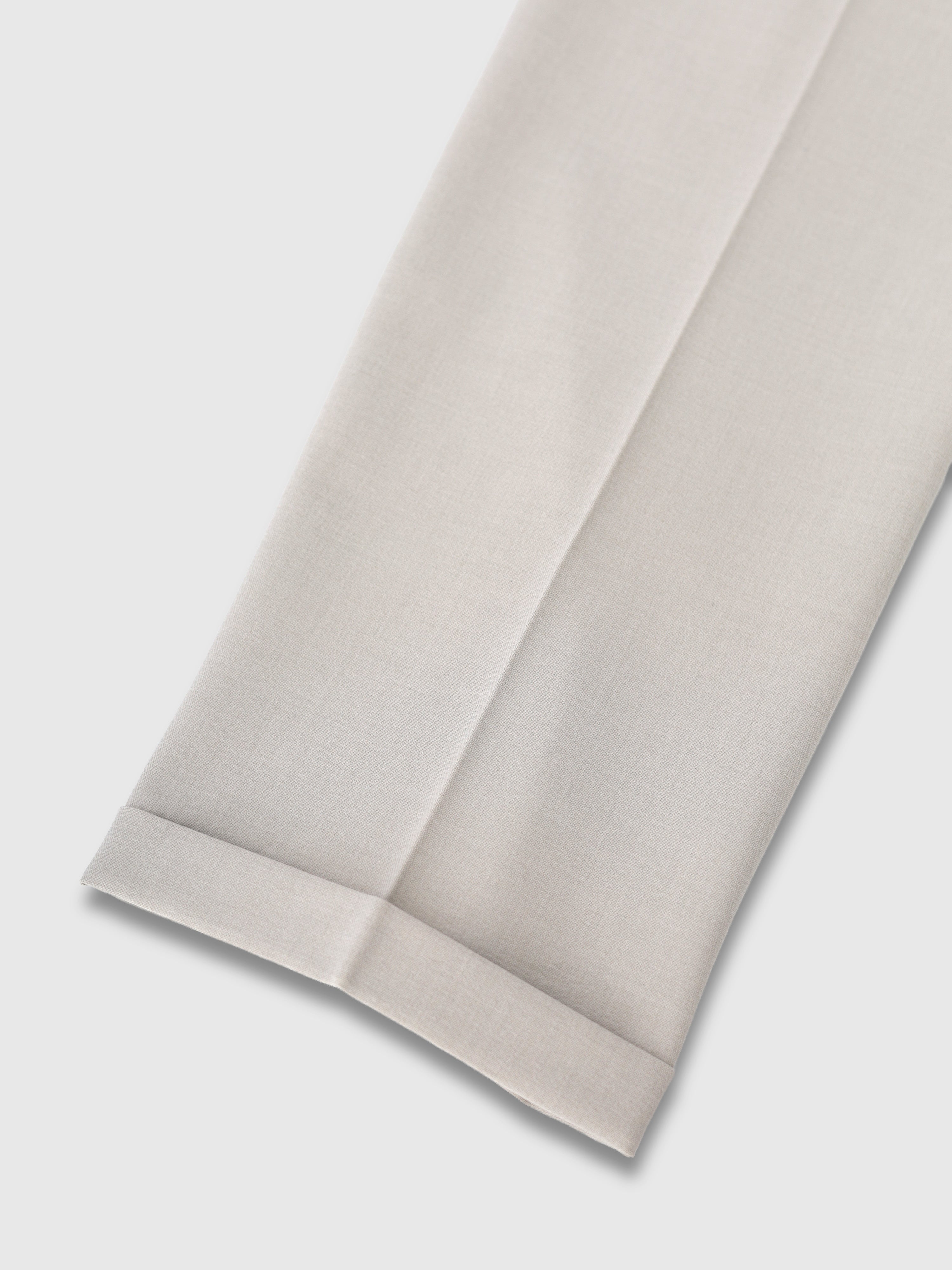 Beige Trousers Skinny Fit