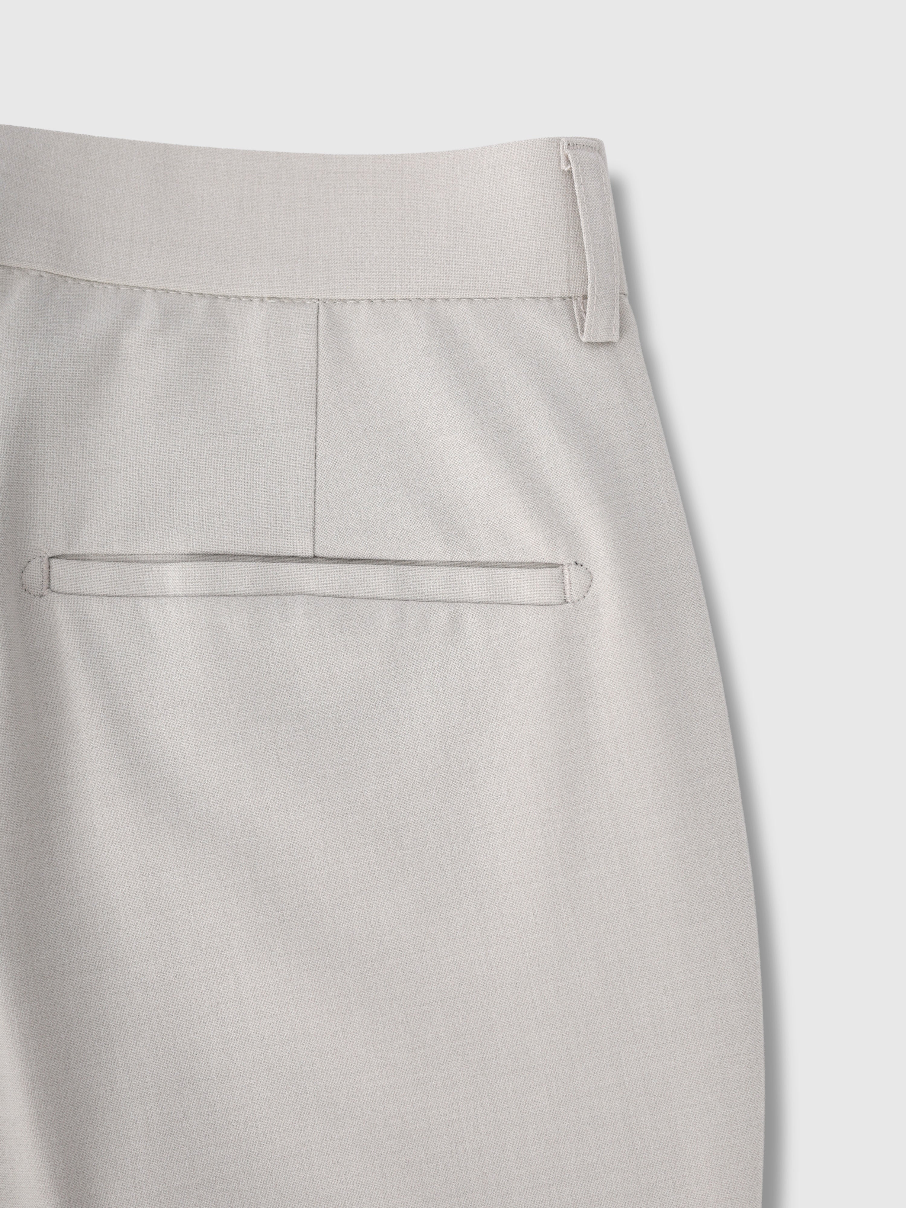 Beige Trousers Skinny Fit