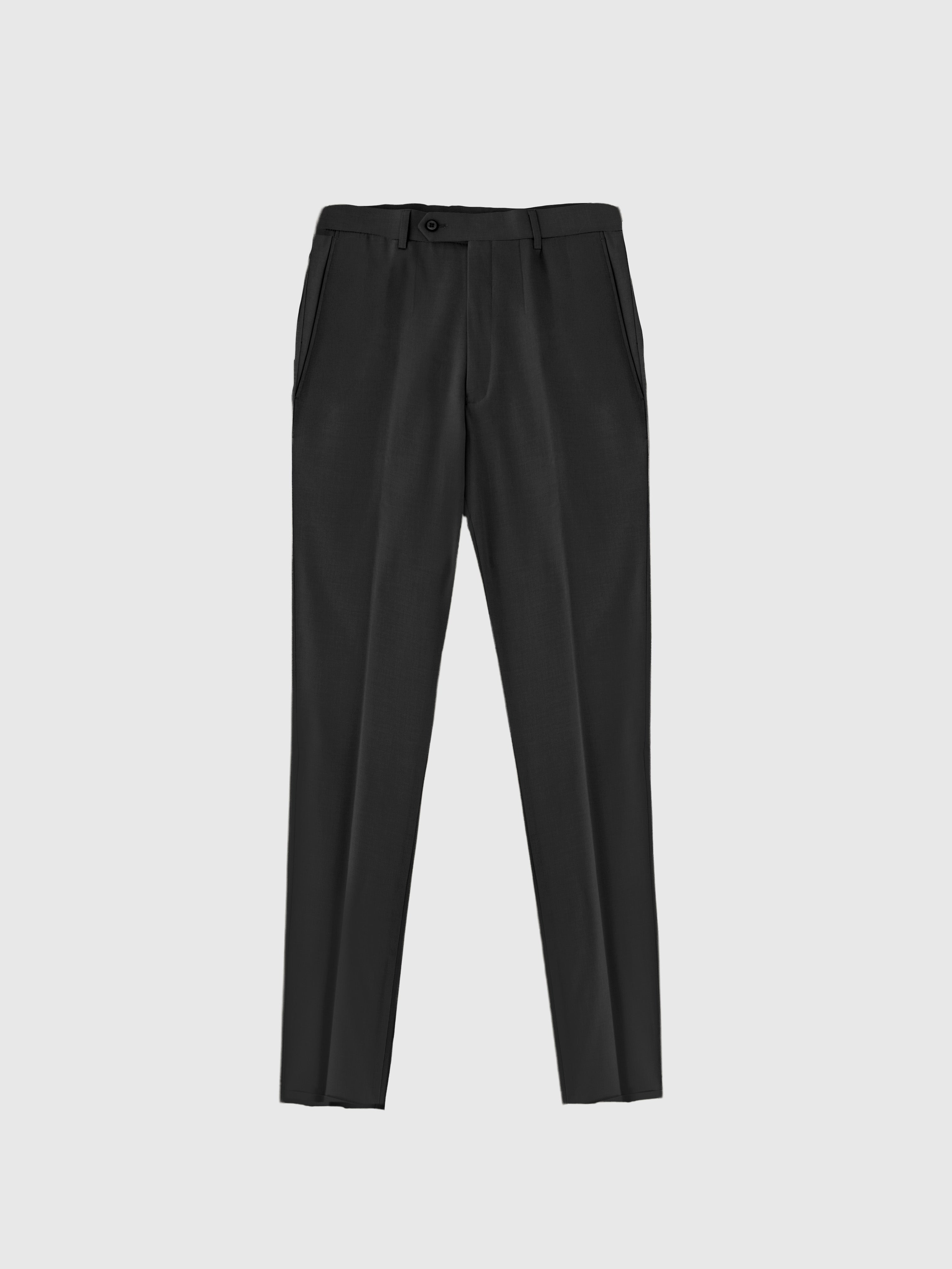 Skinny Fit Black Trousers