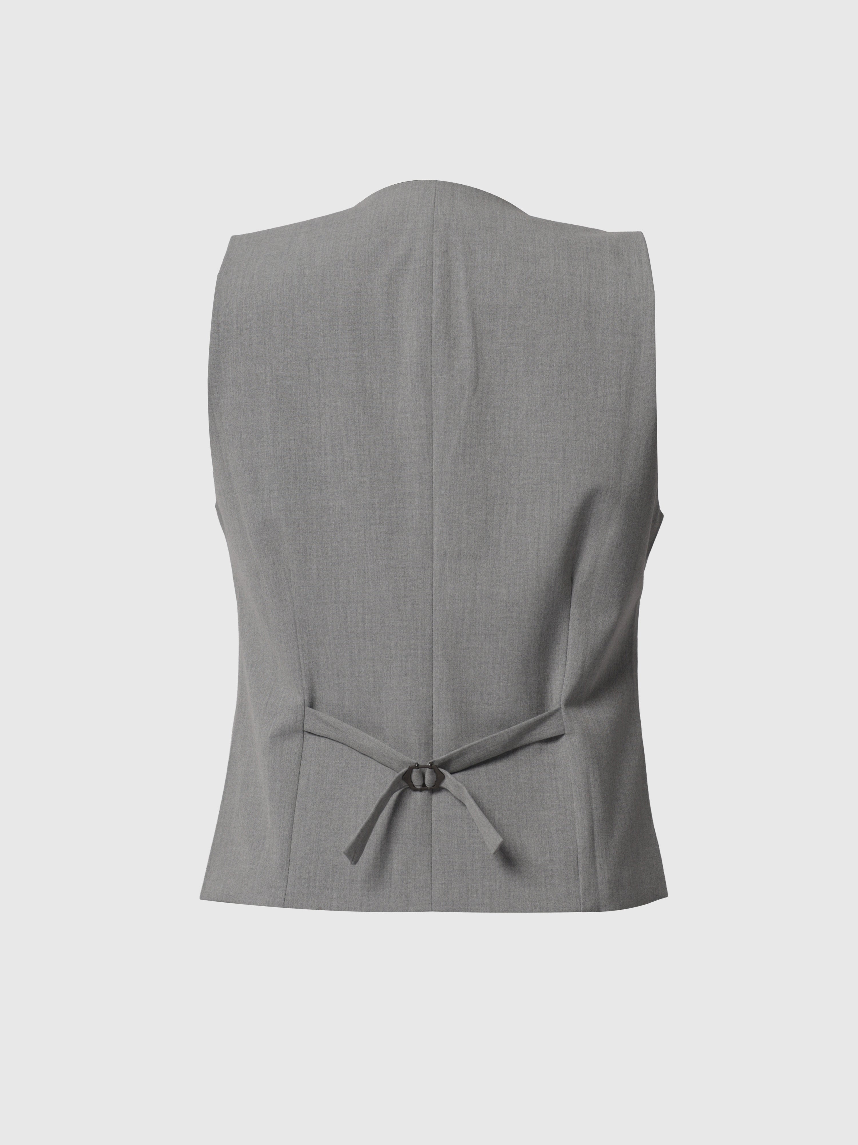Formal vest Grey Skinny Fit