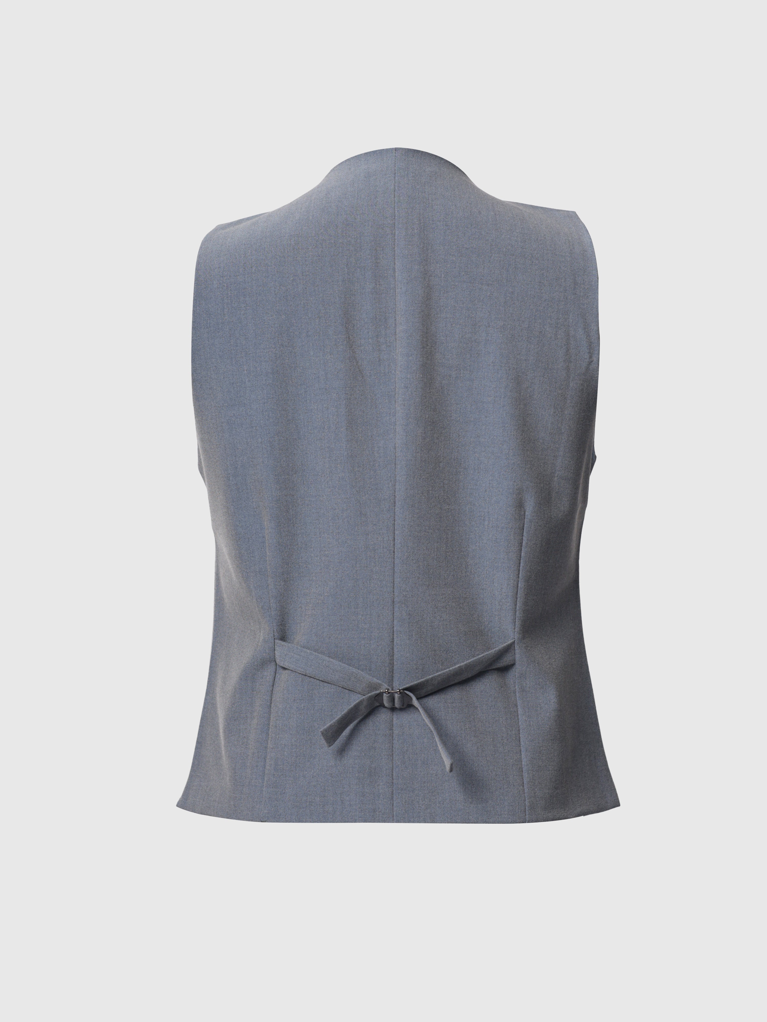 Formal vest Blue Skinny Fit