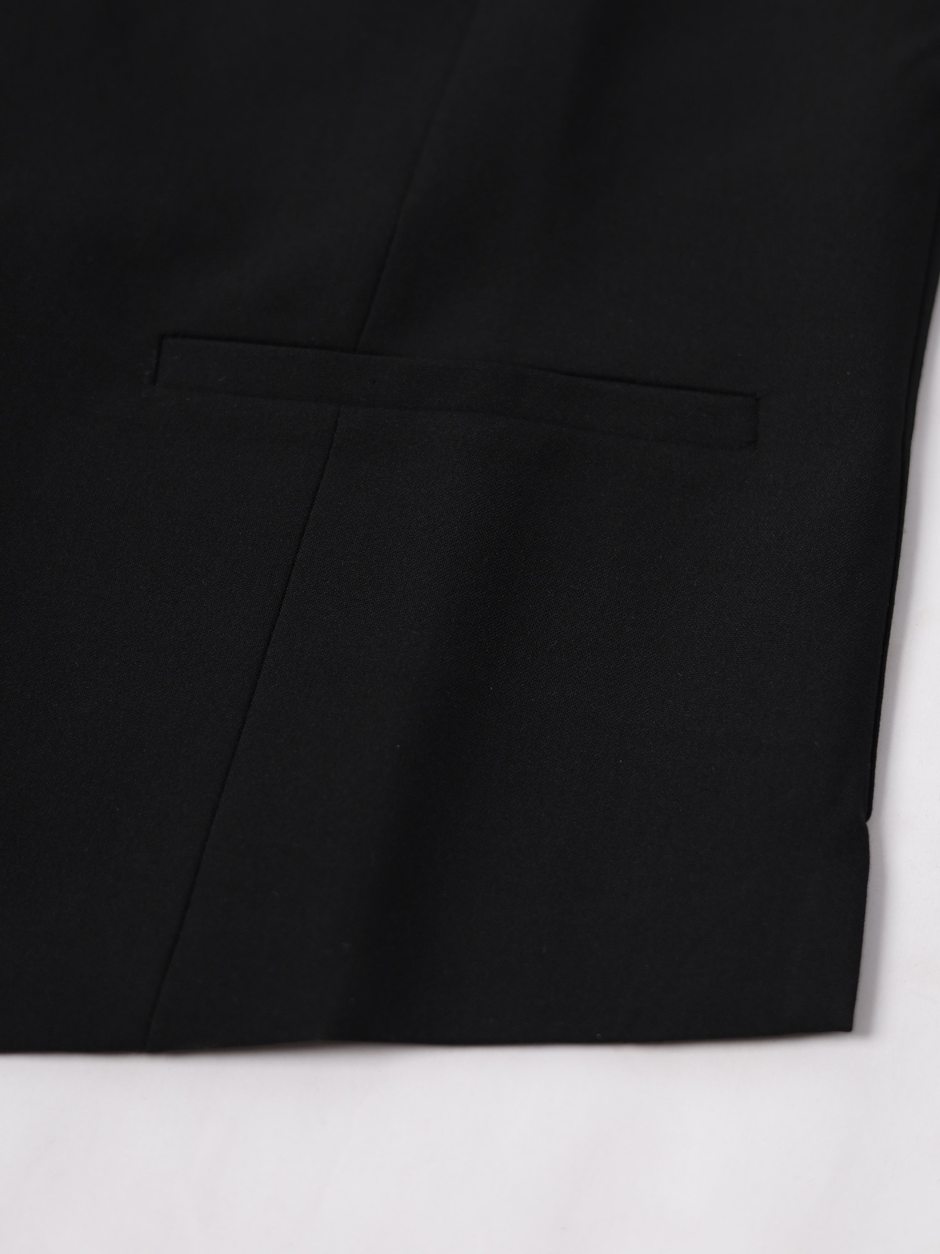 Formal vest Black Skinny Fit