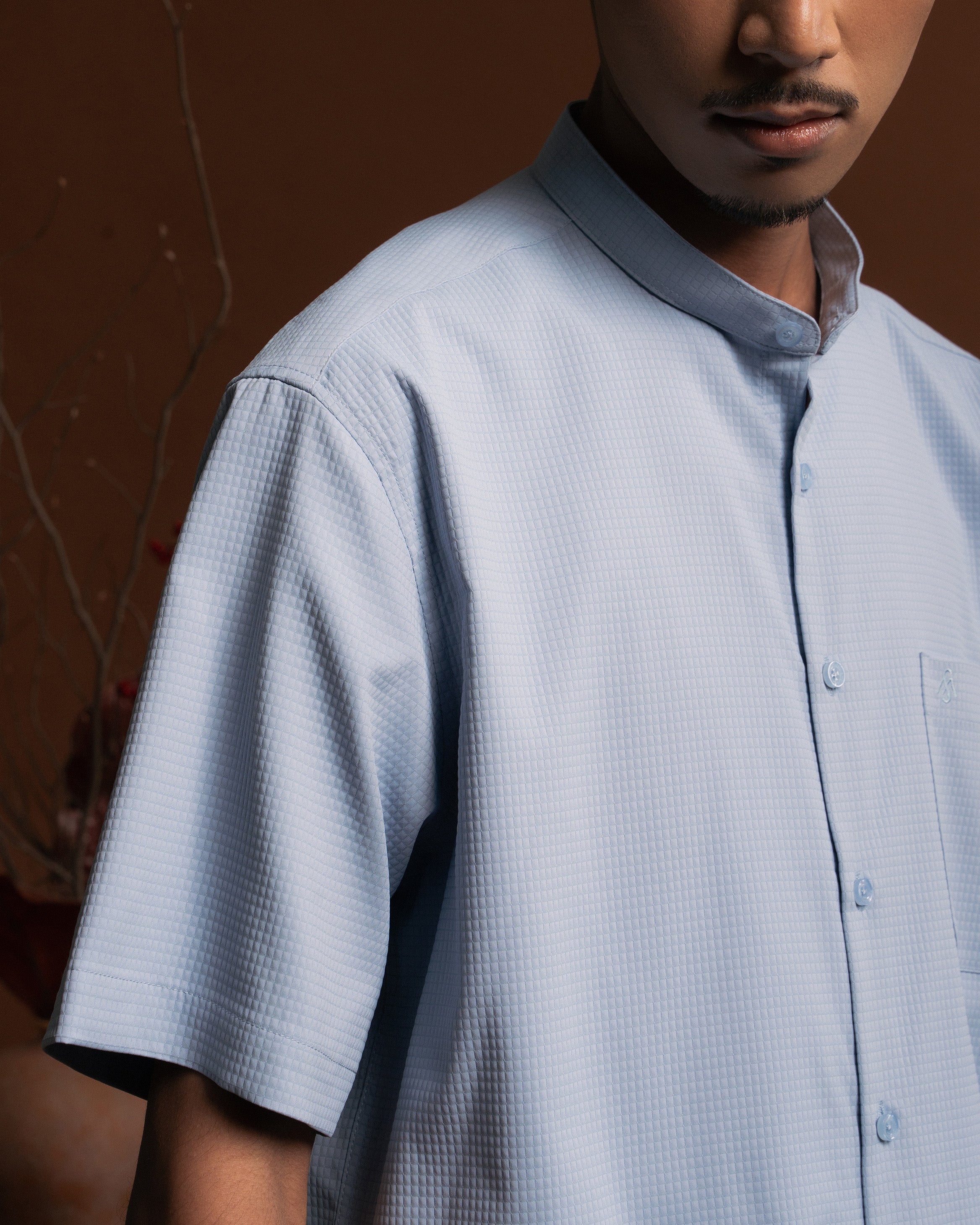 Waffle Kurta Shirt
