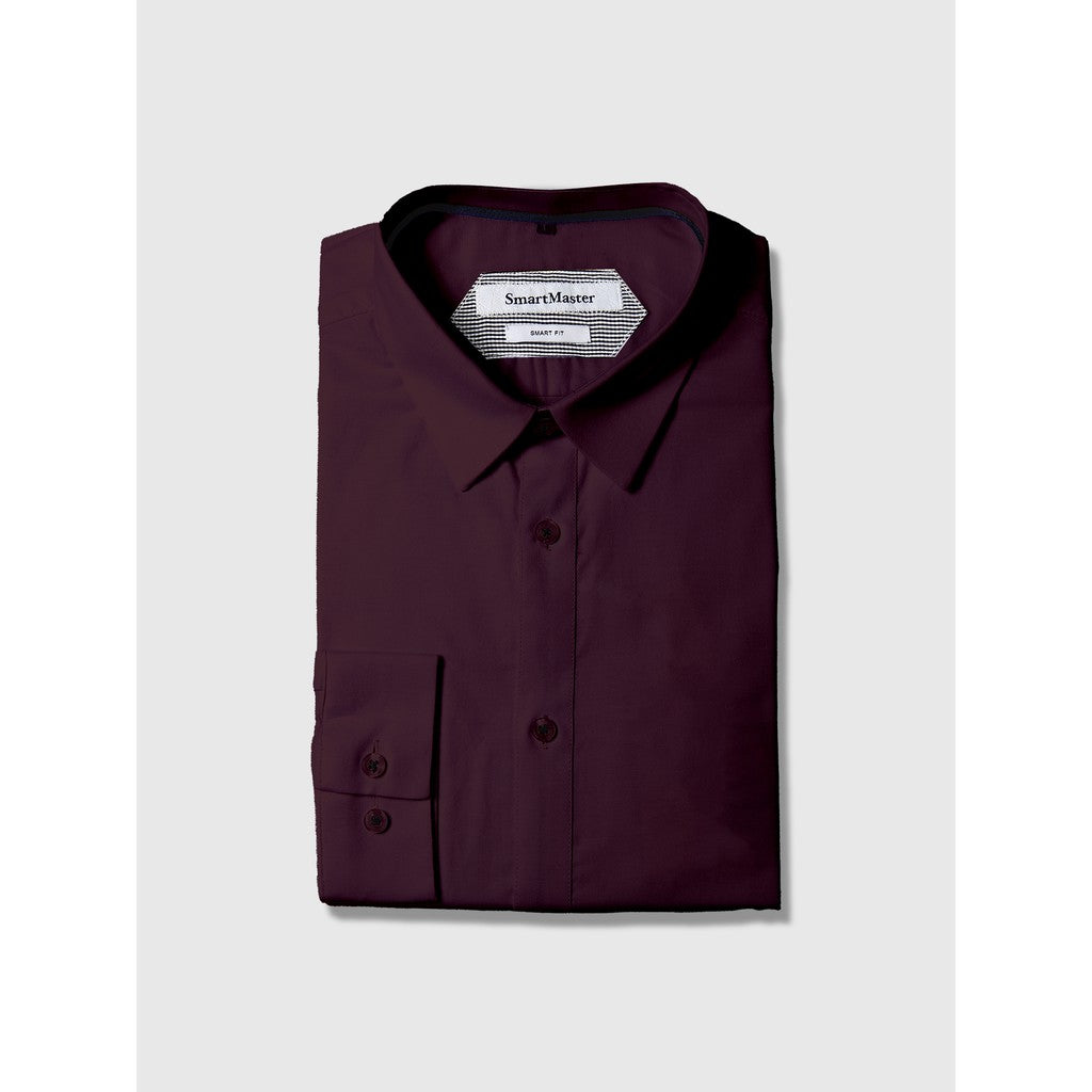 SmartMaster Mens Cotton Slim Fit Formal Shirt