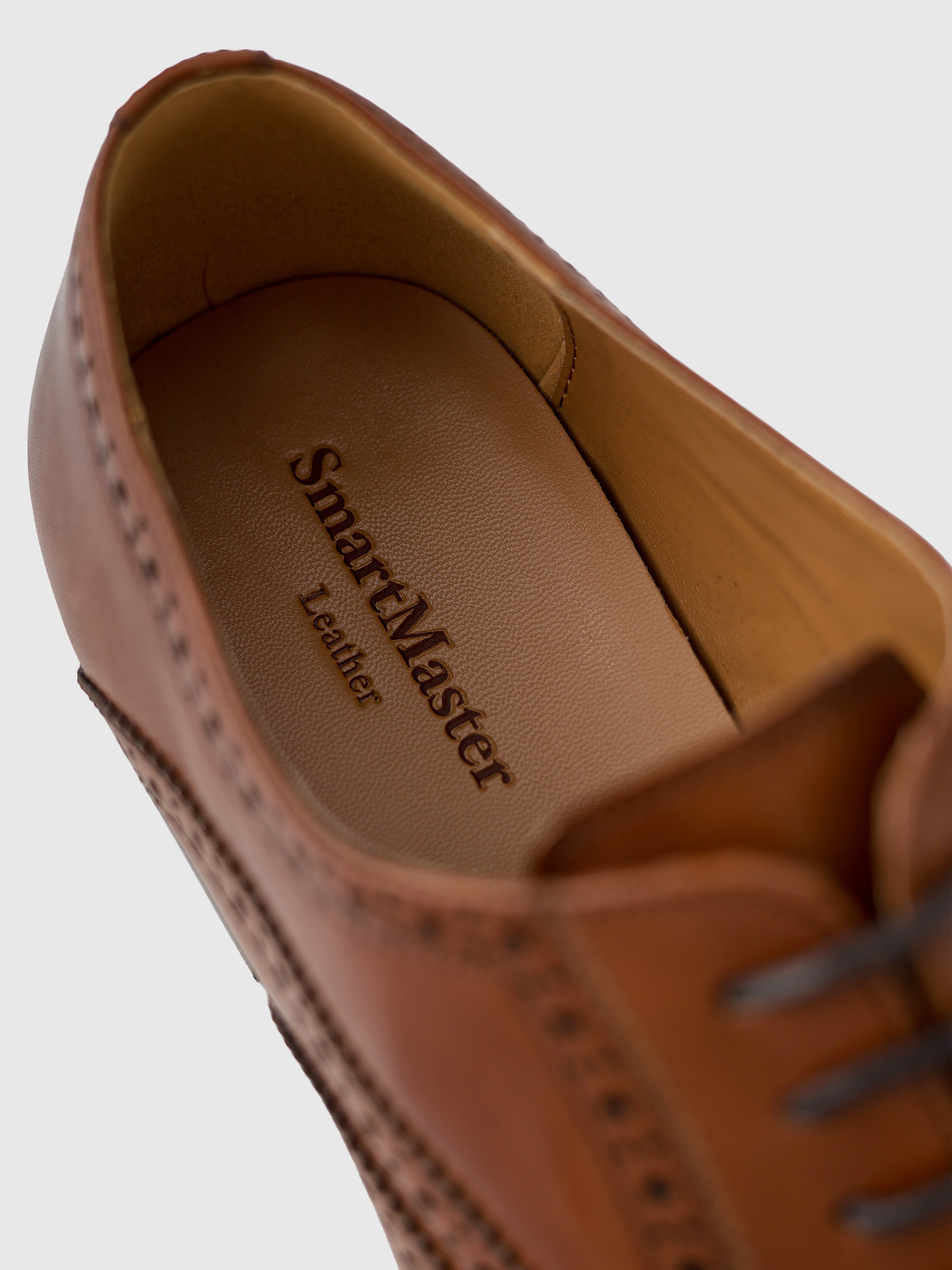 Brogues Leather Shoes Brown