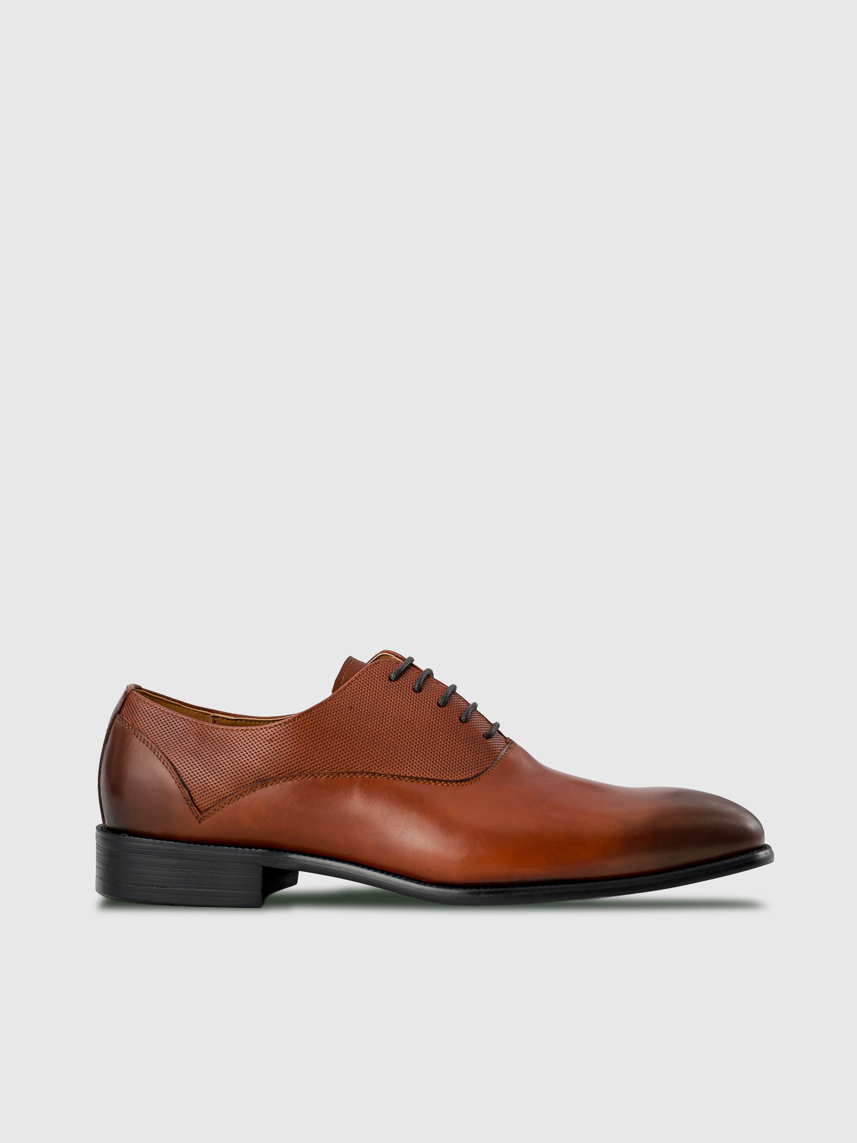 Woven Derby Shoes Brown