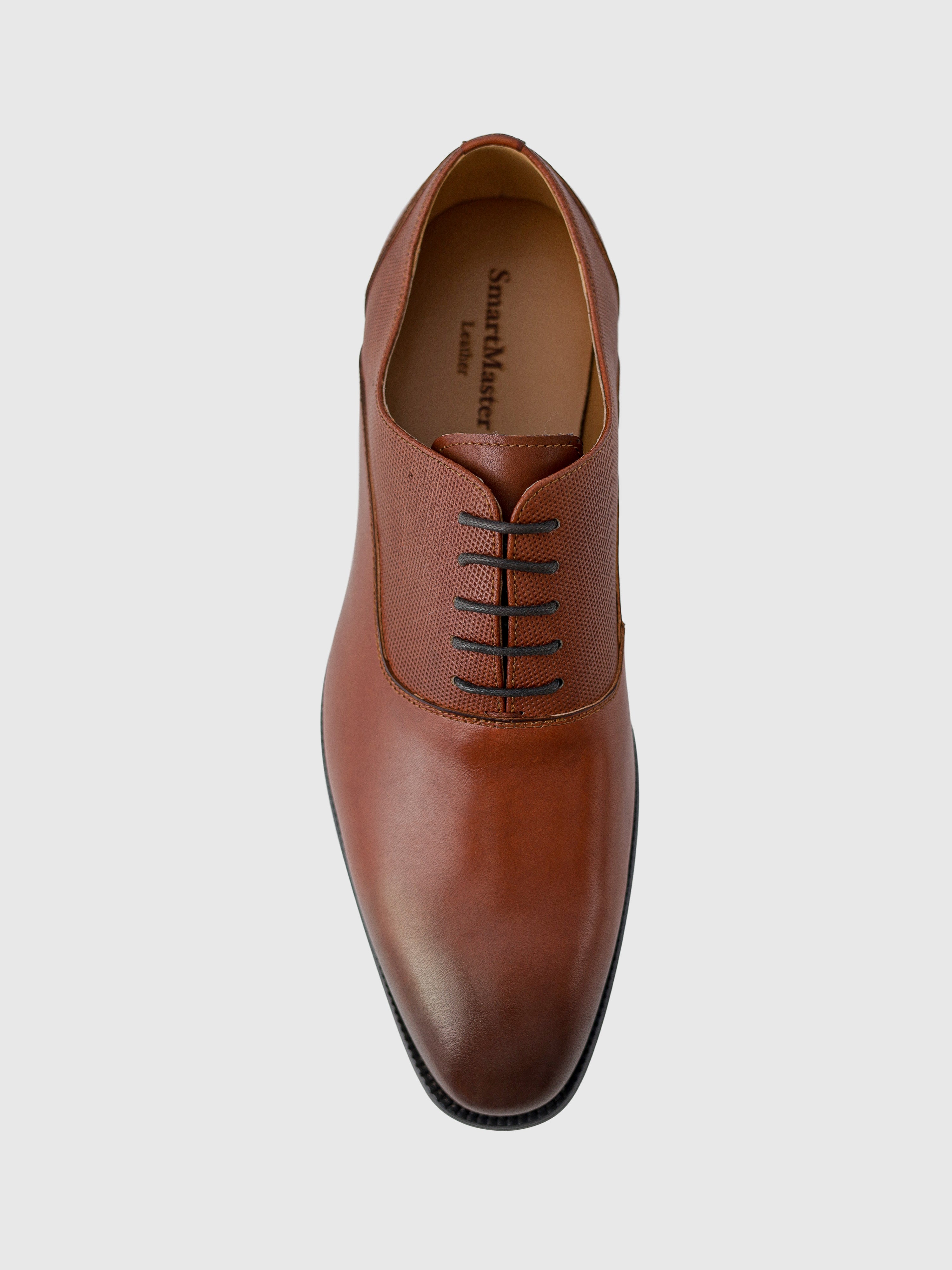 Woven Derby Shoes Brown