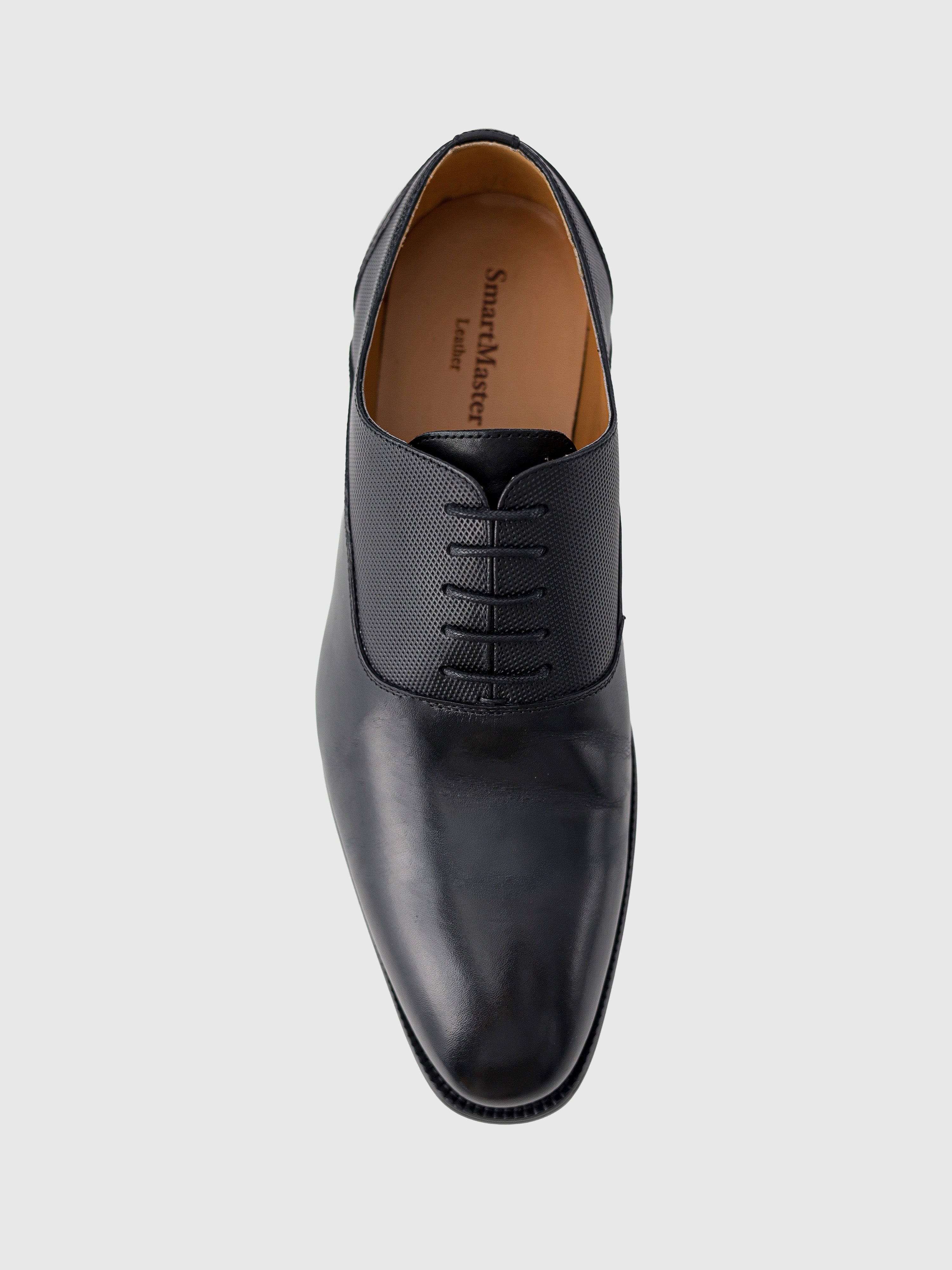 Woven Derby Shoes Black