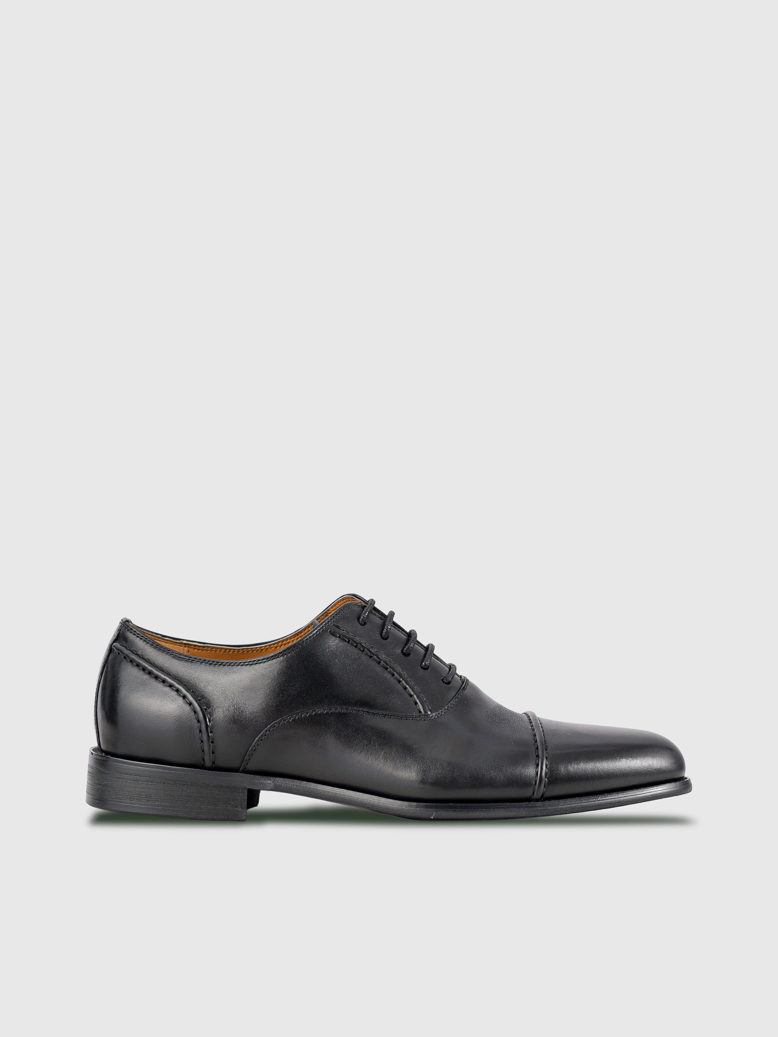 Oxford Leather Shoes Black