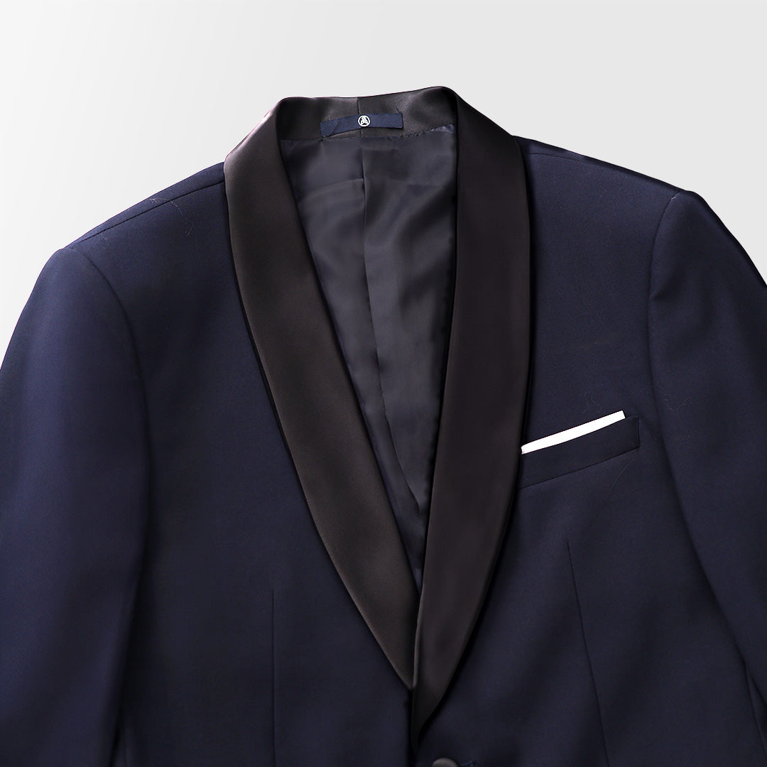 Single-Breasted Shawl Lapel Tuxedo Suit