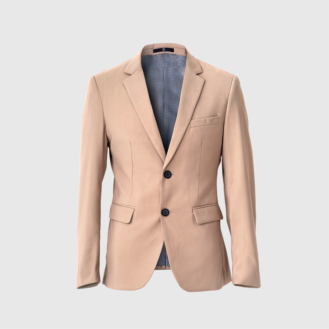 Single-Breasted Notch Lapel Formal Suit