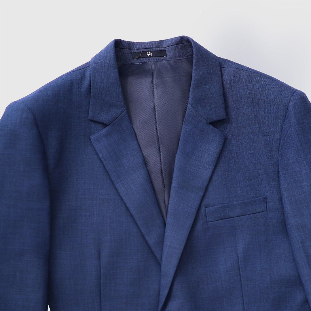 Single-Breasted Flap Formal Suit