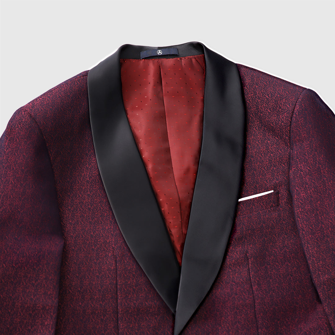 Single-Breasted Shawl Lapel Tuxedo Suit