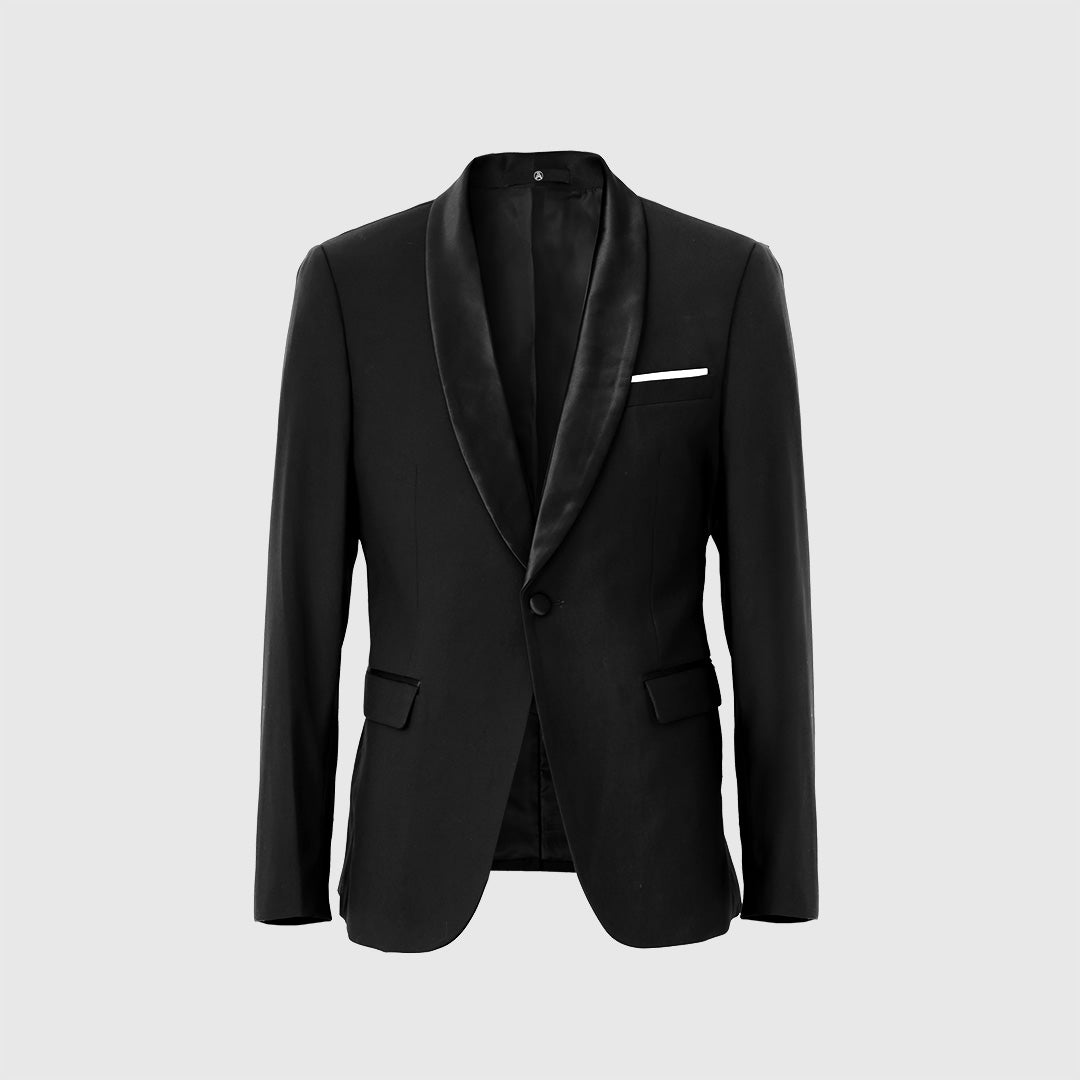 Single-Breasted Shawl Lapel Tuxedo Suit