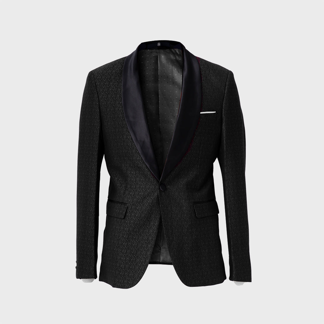 Single-Breasted Shawl Lapel Tuxedo Suit