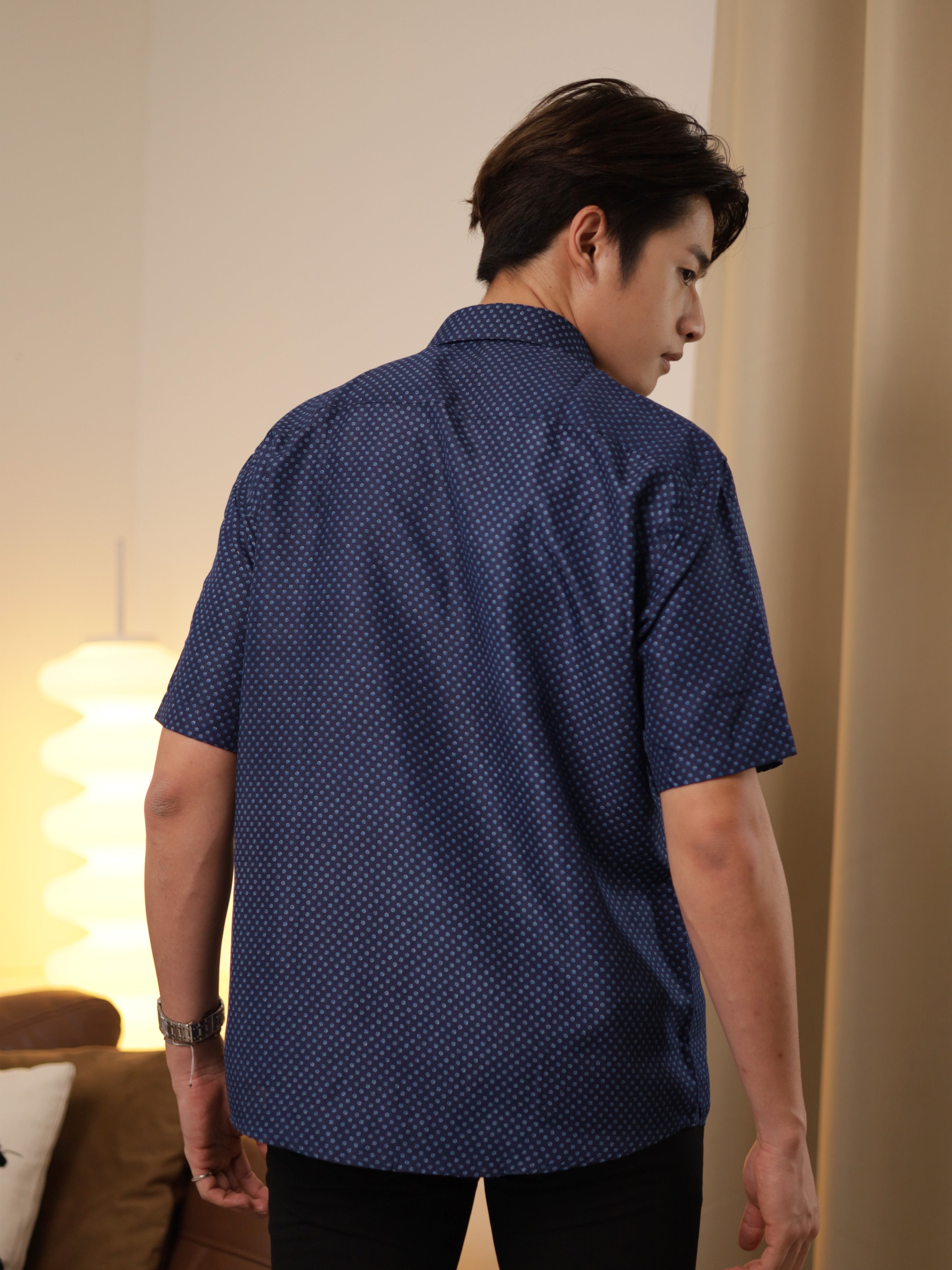 Herringsette Navy Casual Shirt
