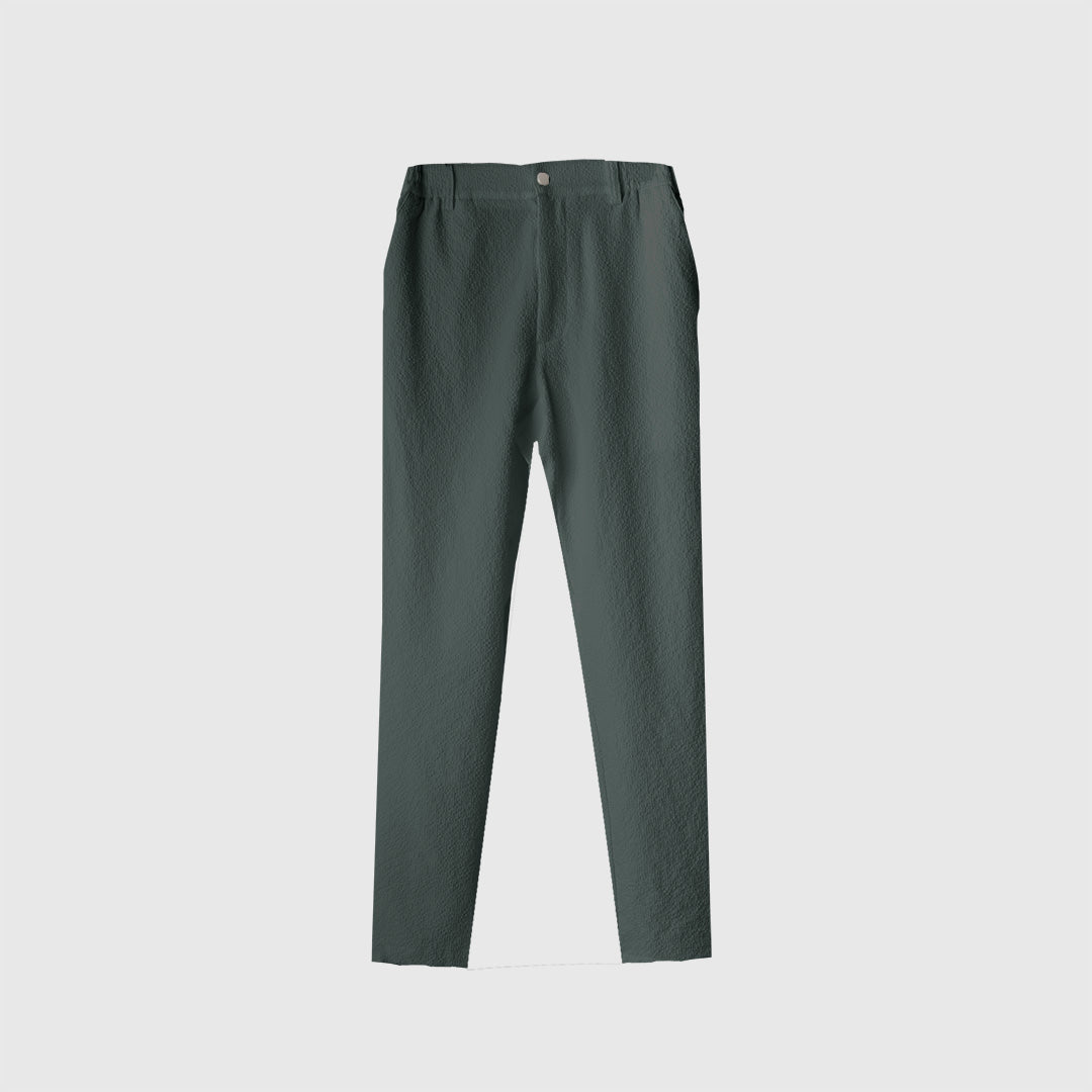 Seersucker Skinny Fit Trouser