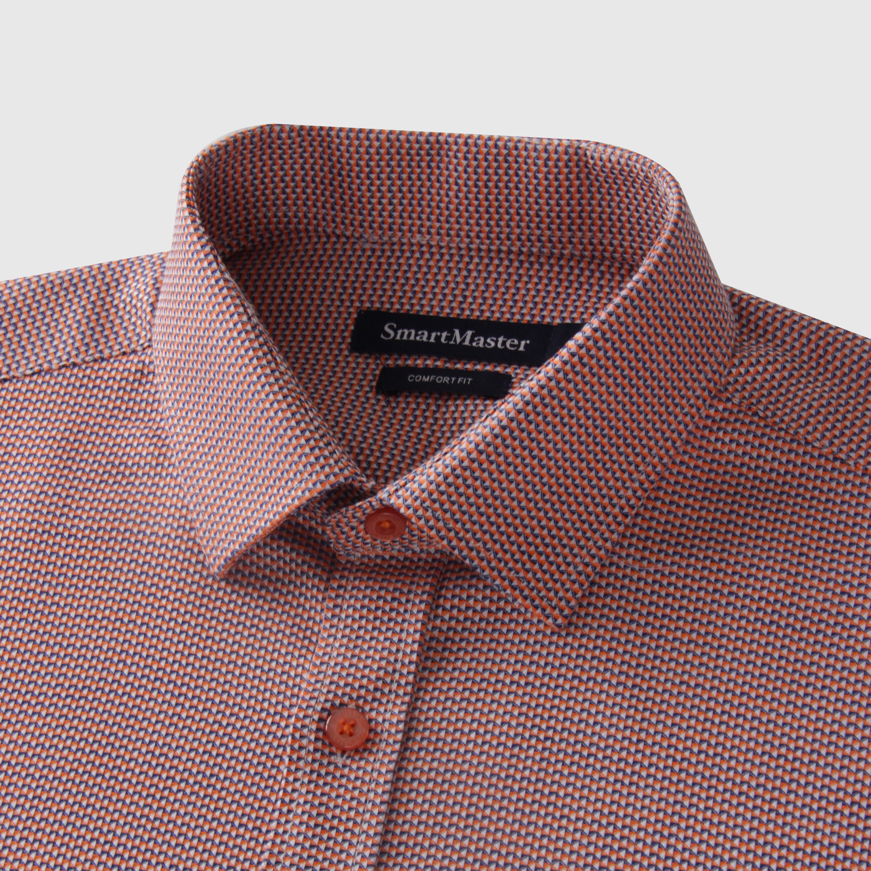 Tessellat Comfort Fit Casual Shirt