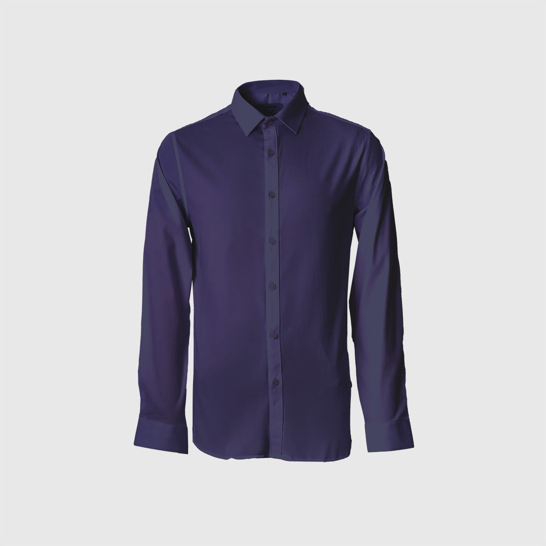 Skinny Fit Formal Shirt Convertible Cuff