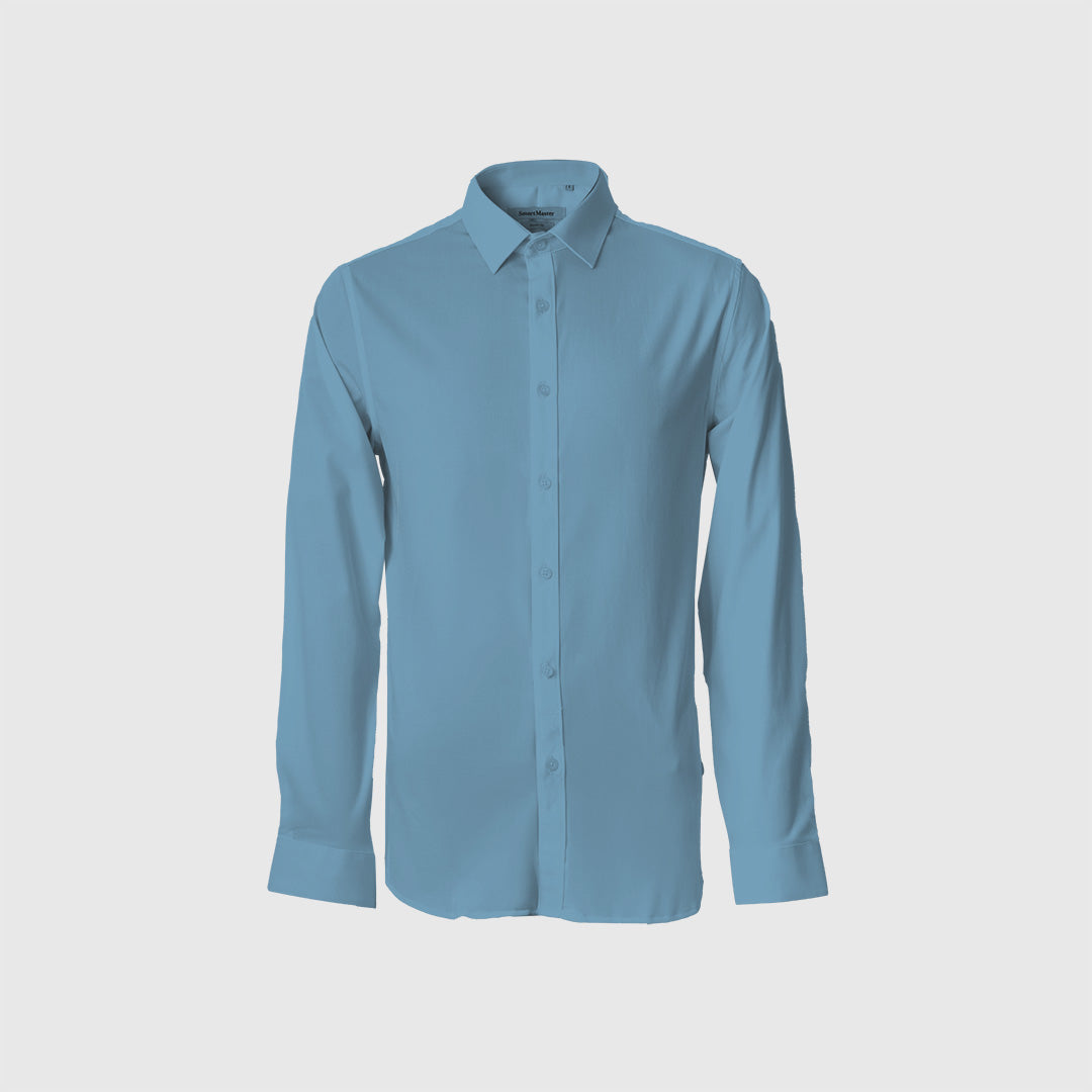 Skinny Fit Formal Shirt Convertible Cuff