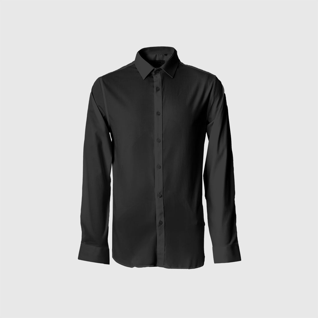 Skinny Fit Formal Shirt Convertible Cuff