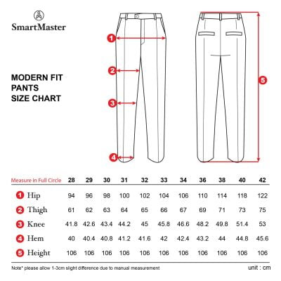 Regular Fit Formal Pants - Smart Master