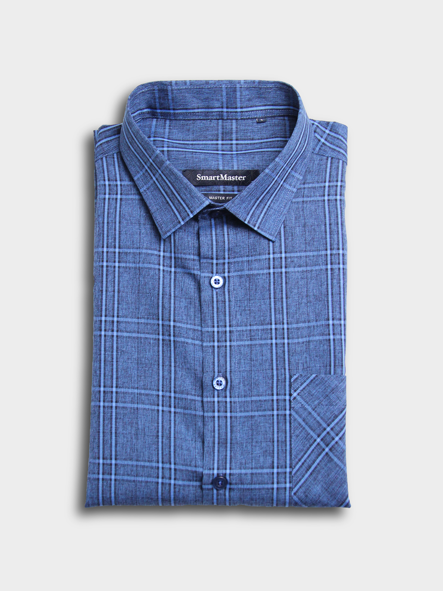 Checkered Casual Short Sleeve Shirt - Smart Master